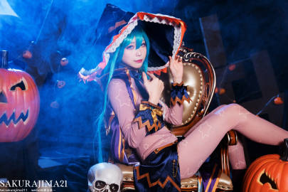 【COS】约会大作战 七罪🎃（fake版？）@樱岛嗷一 COSPLAY-第4张