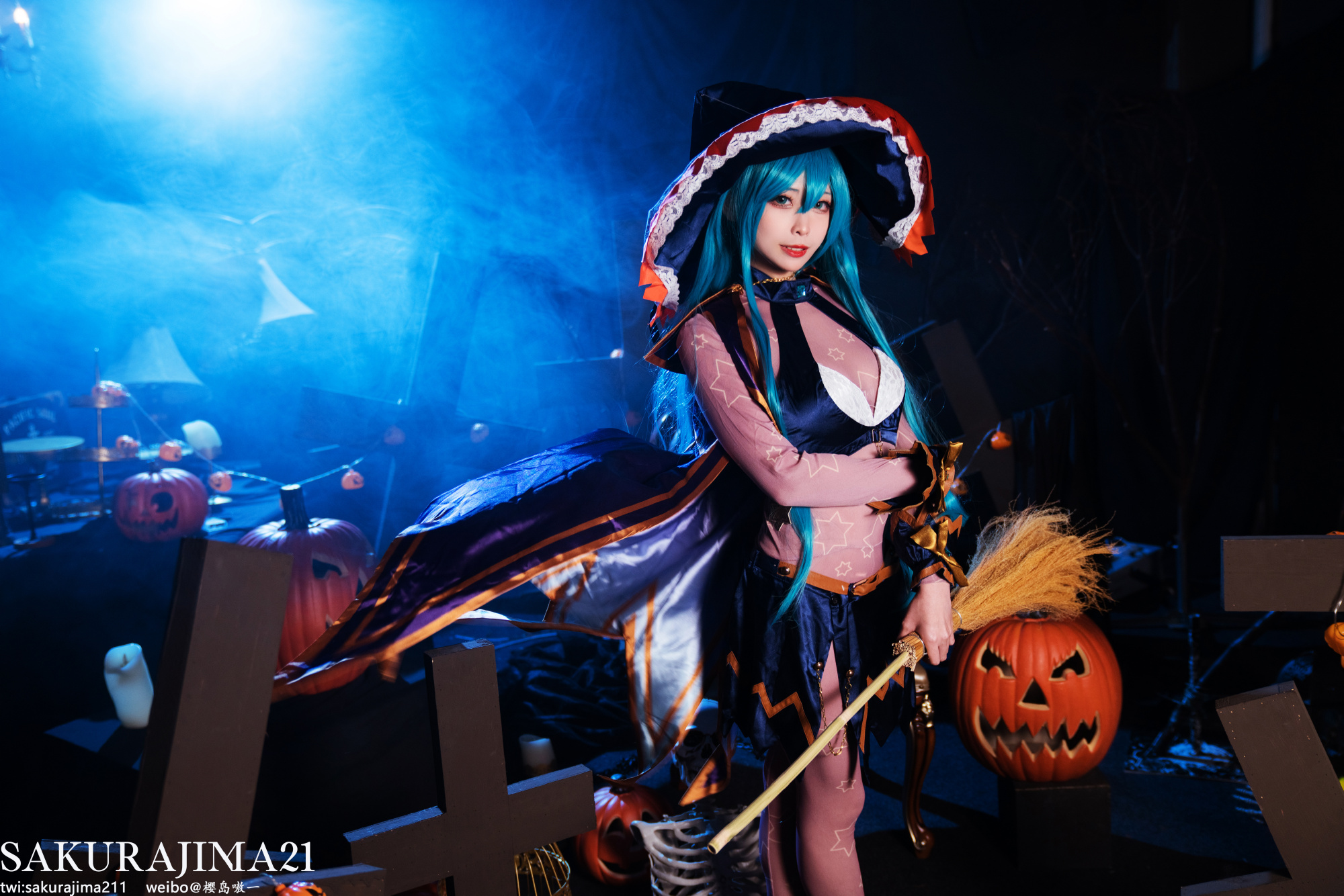 【COS】约会大作战 七罪🎃（fake版？）@樱岛嗷一 COSPLAY-第8张