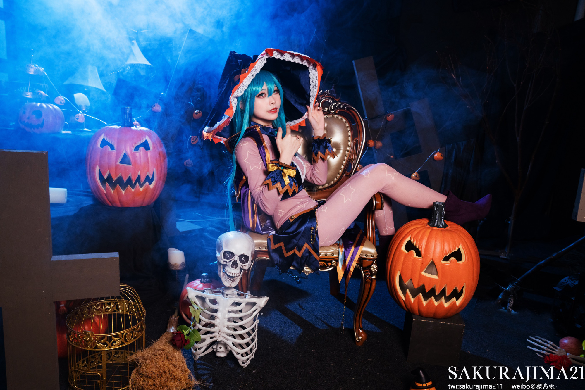 【COS】约会大作战 七罪🎃（fake版？）@樱岛嗷一 COSPLAY-第10张