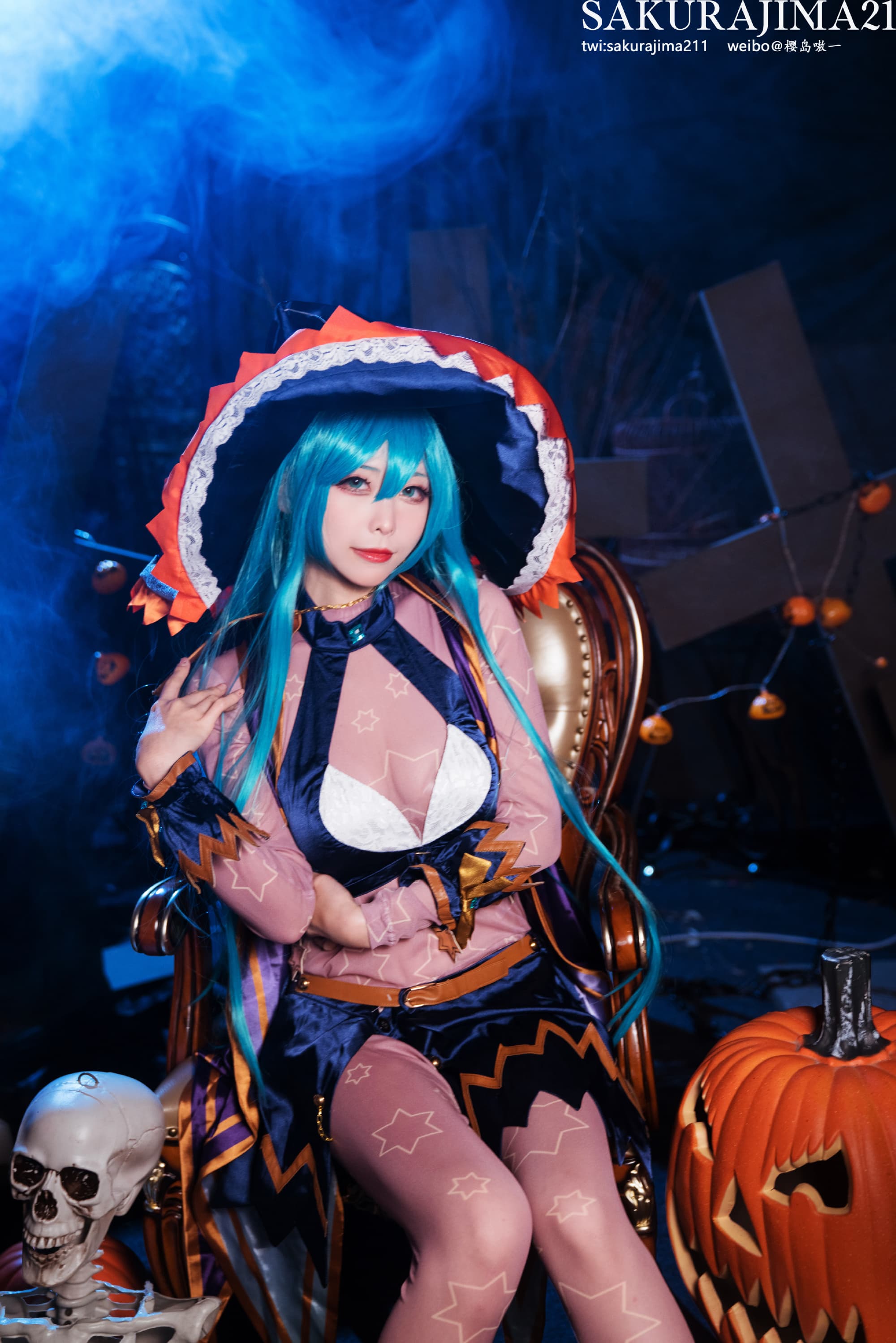【COS】约会大作战 七罪🎃（fake版？）@樱岛嗷一 COSPLAY-第13张