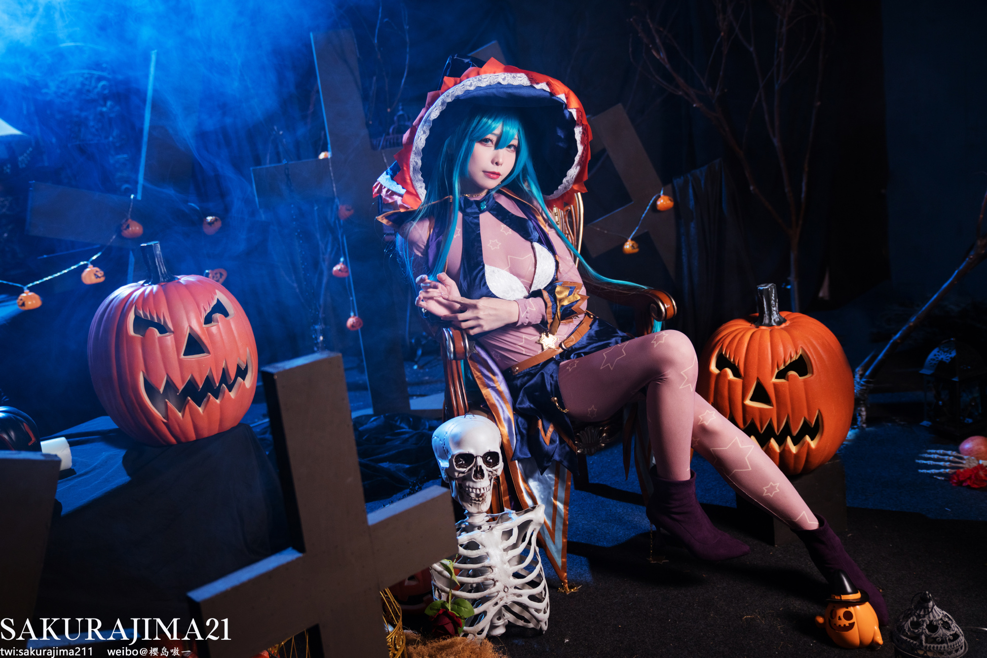 【COS】约会大作战 七罪🎃（fake版？）@樱岛嗷一 COSPLAY-第14张