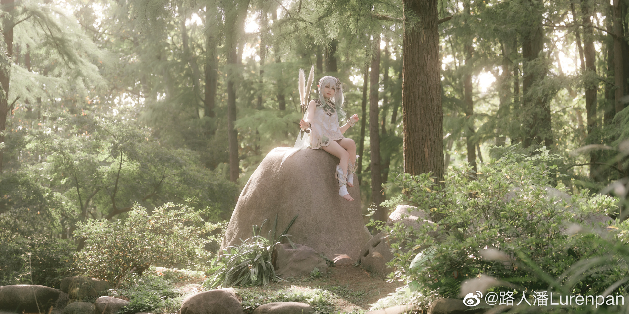 【COS】初期见面… 我叫纳西妲！🍃 I cos正片@白菜不白030 COSPLAY-第2张