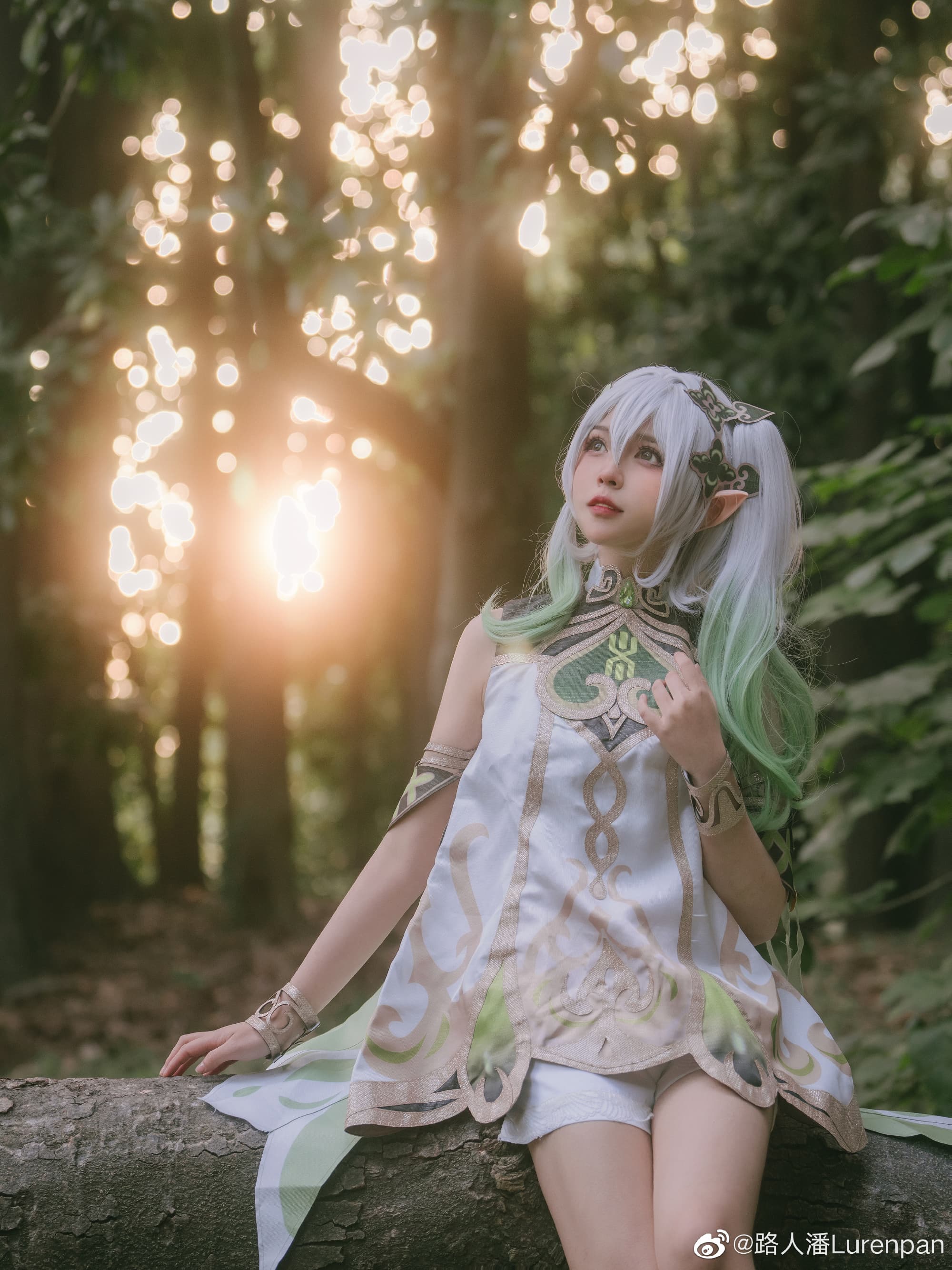 【COS】初期见面… 我叫纳西妲！🍃 I cos正片@白菜不白030 COSPLAY-第3张