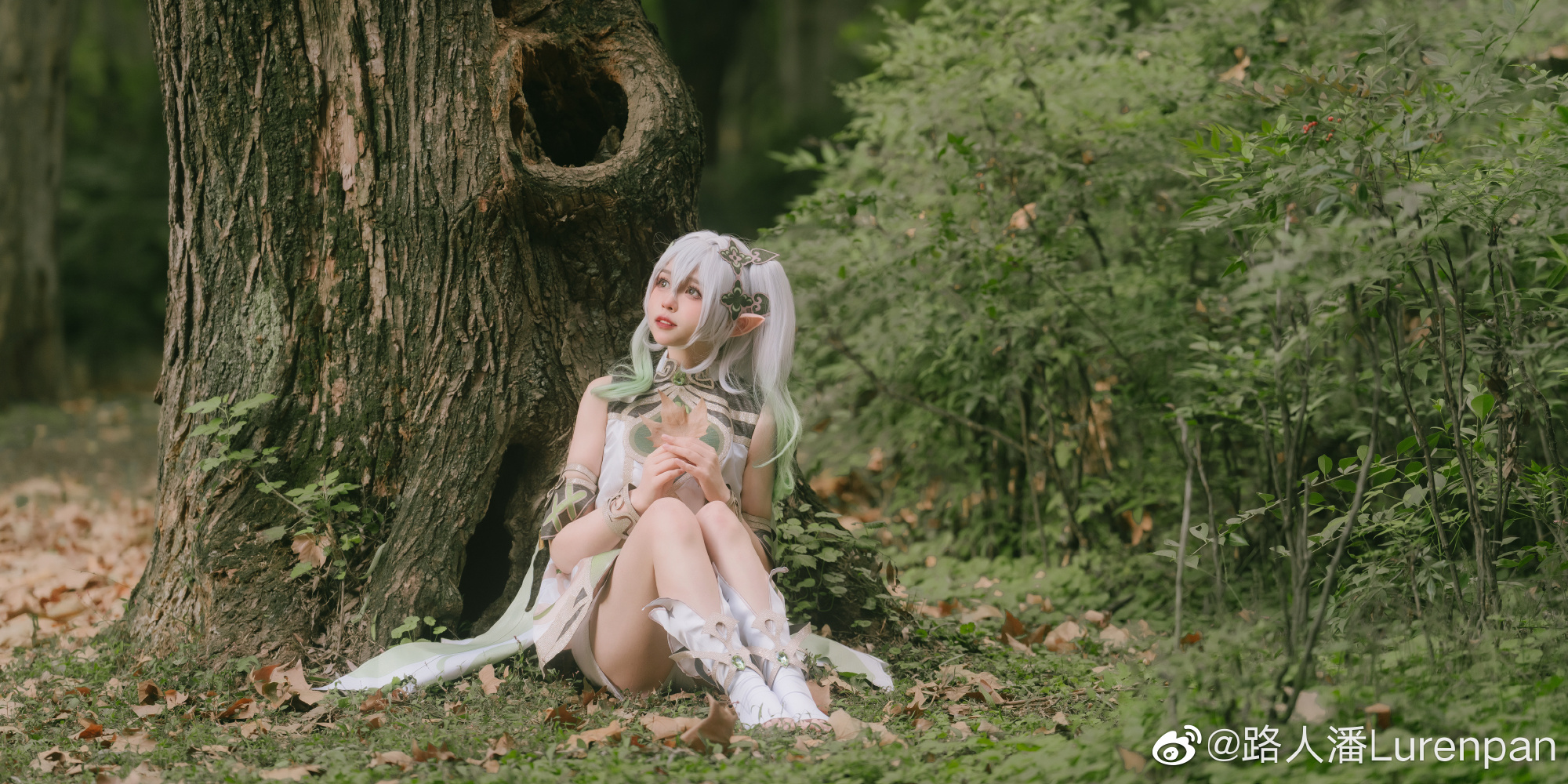 【COS】初期见面… 我叫纳西妲！🍃 I cos正片@白菜不白030 COSPLAY-第6张
