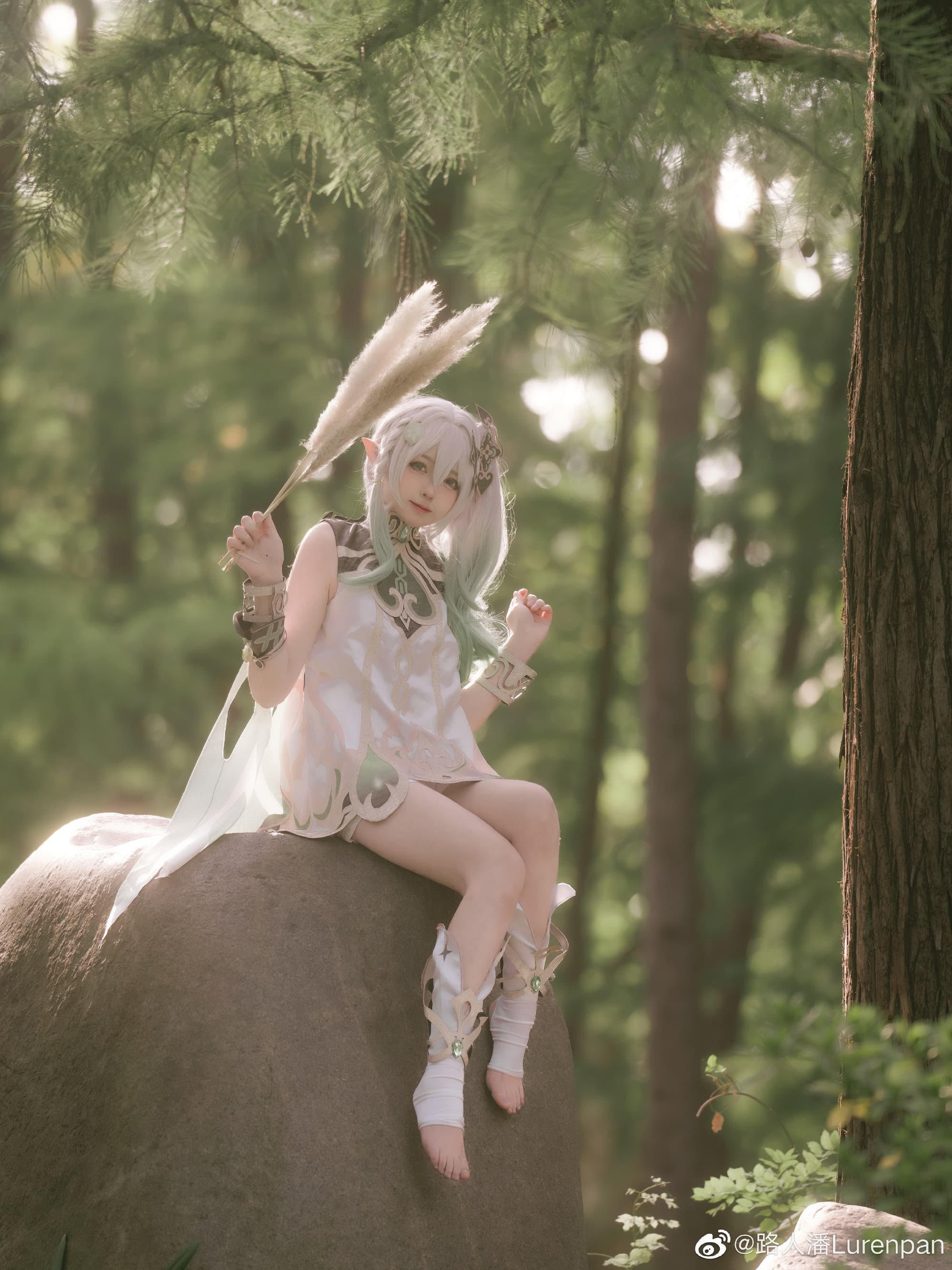 【COS】初期见面… 我叫纳西妲！🍃 I cos正片@白菜不白030 COSPLAY-第8张