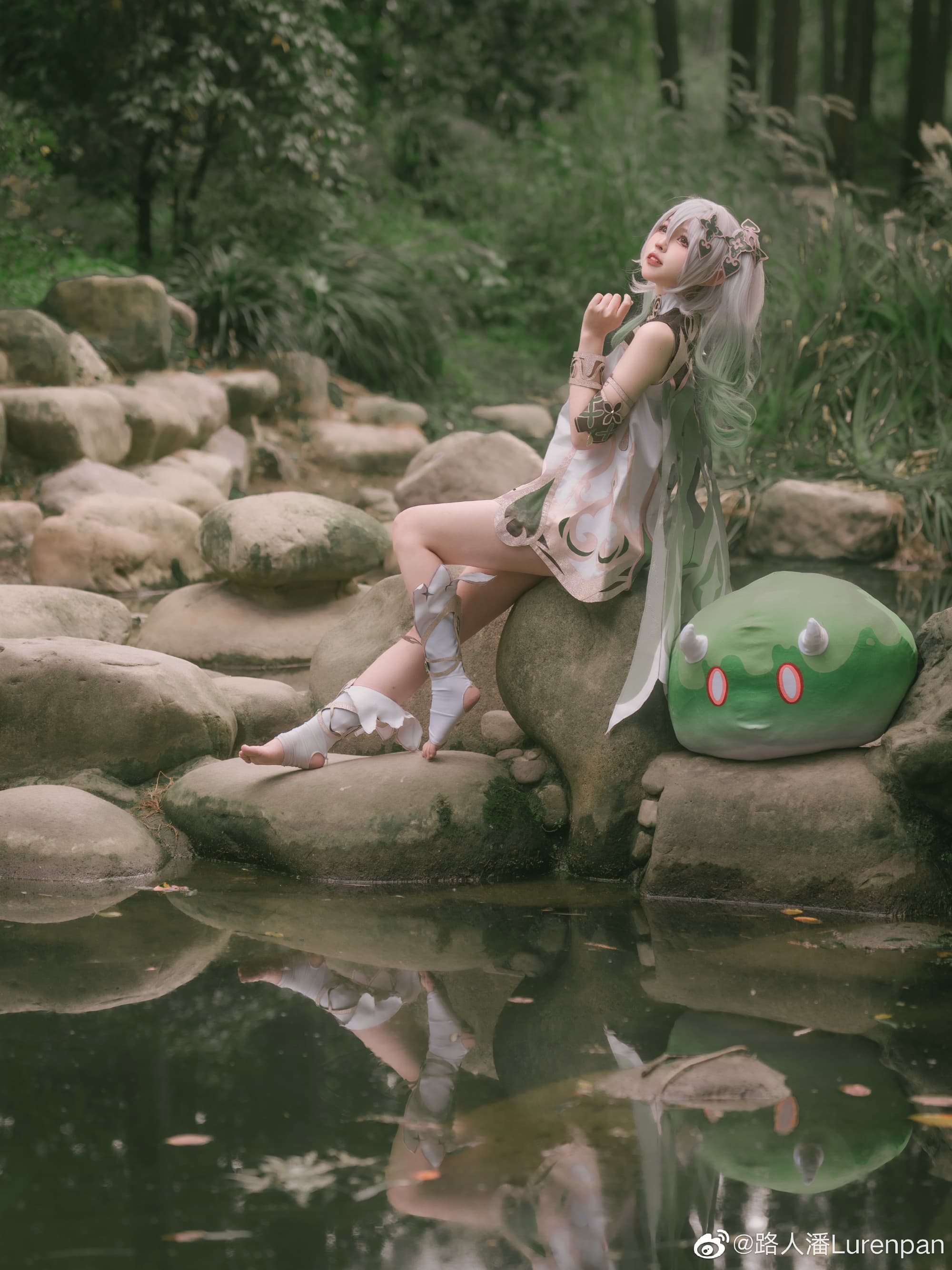 【COS】初期见面… 我叫纳西妲！🍃 I cos正片@白菜不白030 COSPLAY-第12张