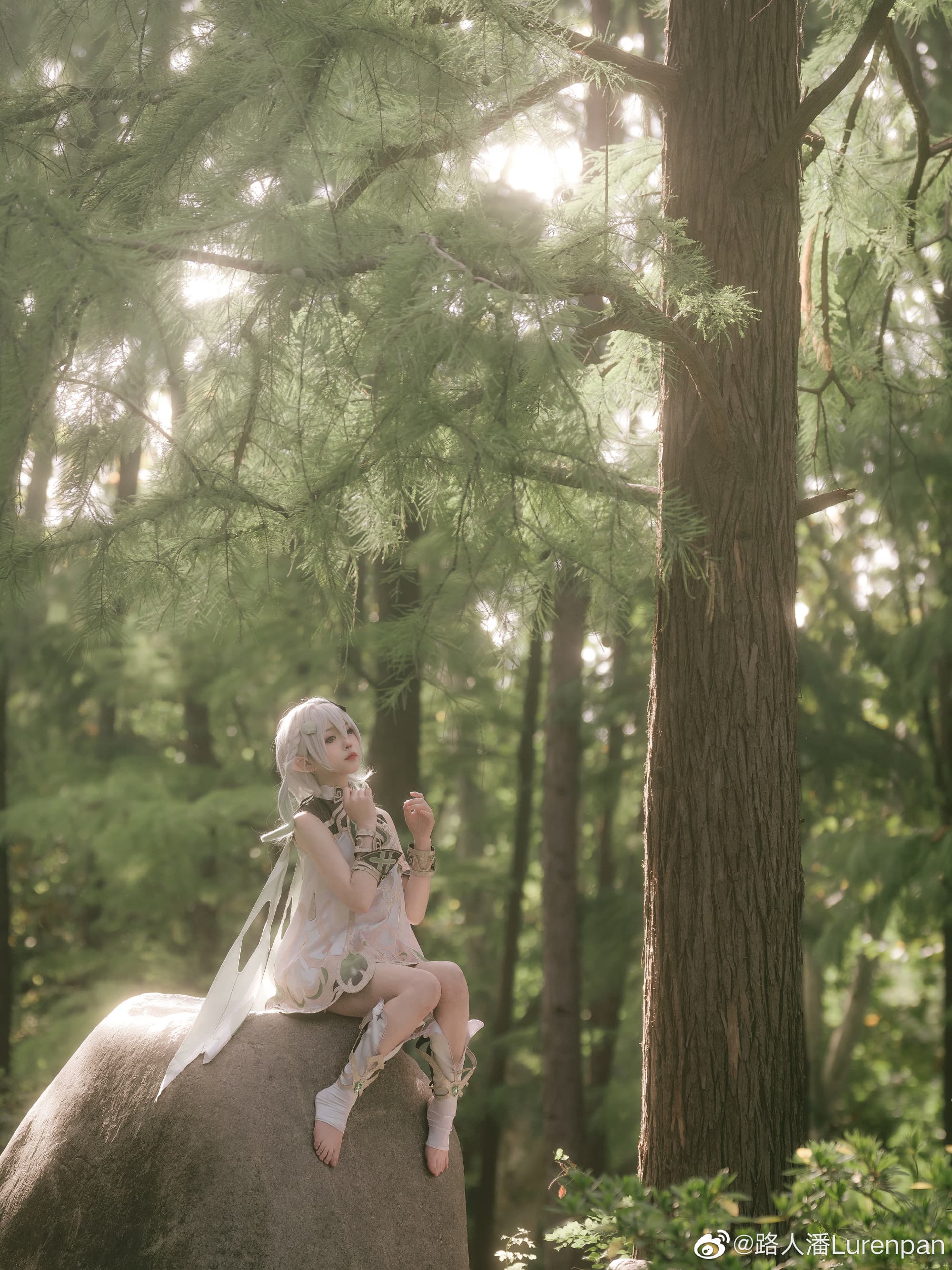 【COS】初期见面… 我叫纳西妲！🍃 I cos正片@白菜不白030 COSPLAY-第13张