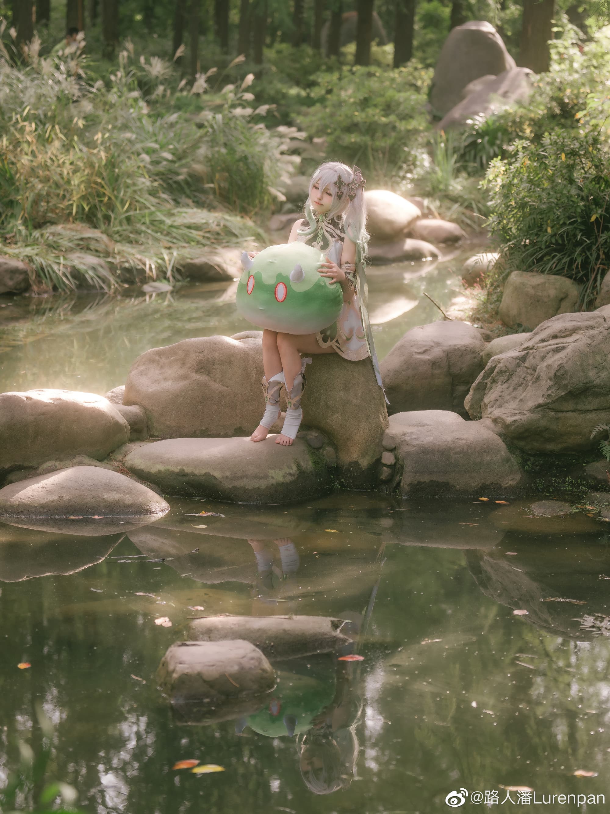 【COS】初期见面… 我叫纳西妲！🍃 I cos正片@白菜不白030 COSPLAY-第15张