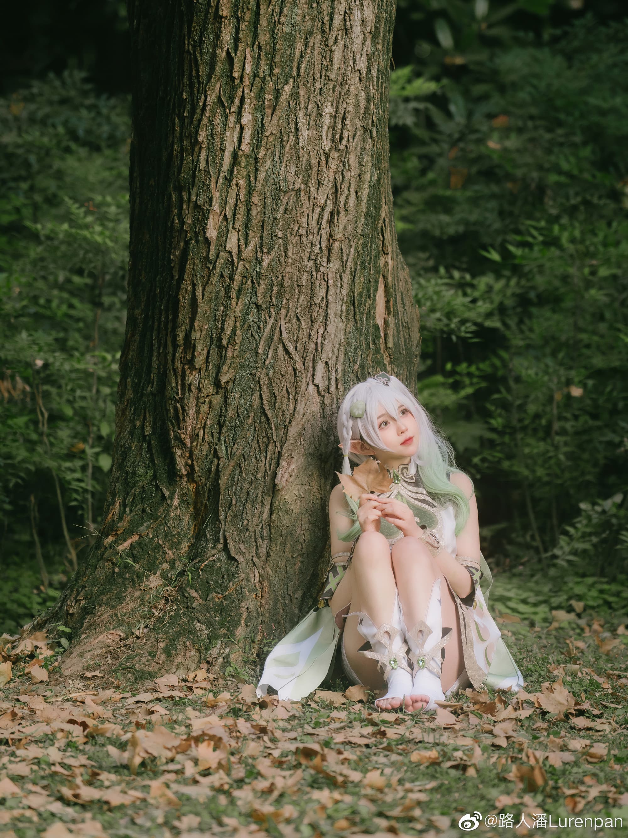 【COS】初期见面… 我叫纳西妲！🍃 I cos正片@白菜不白030 COSPLAY-第16张