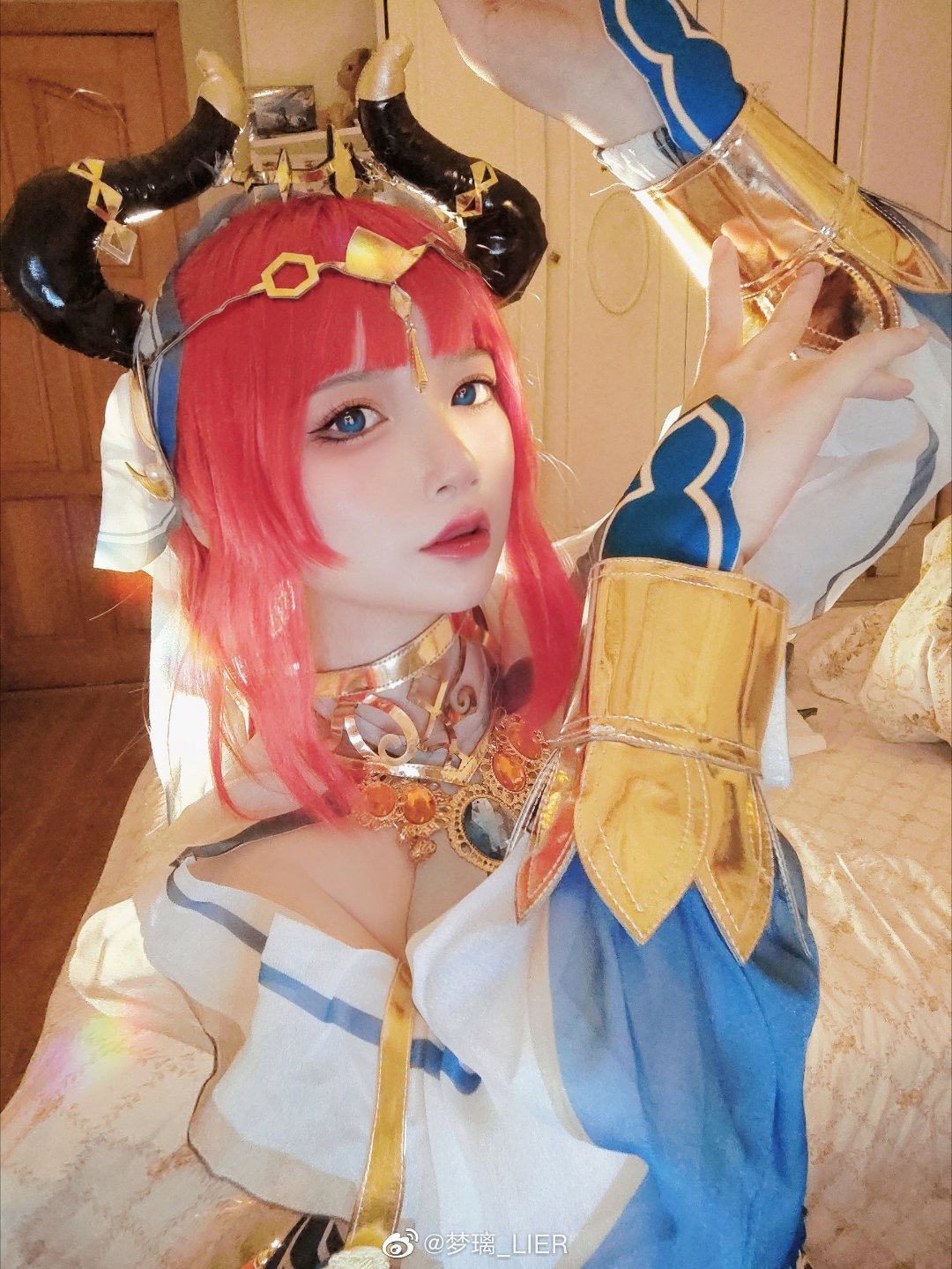 【COS】看好咯，这支舞献给你~ ​​​ 原神 妮露@梦璃_LIER COSPLAY-第1张