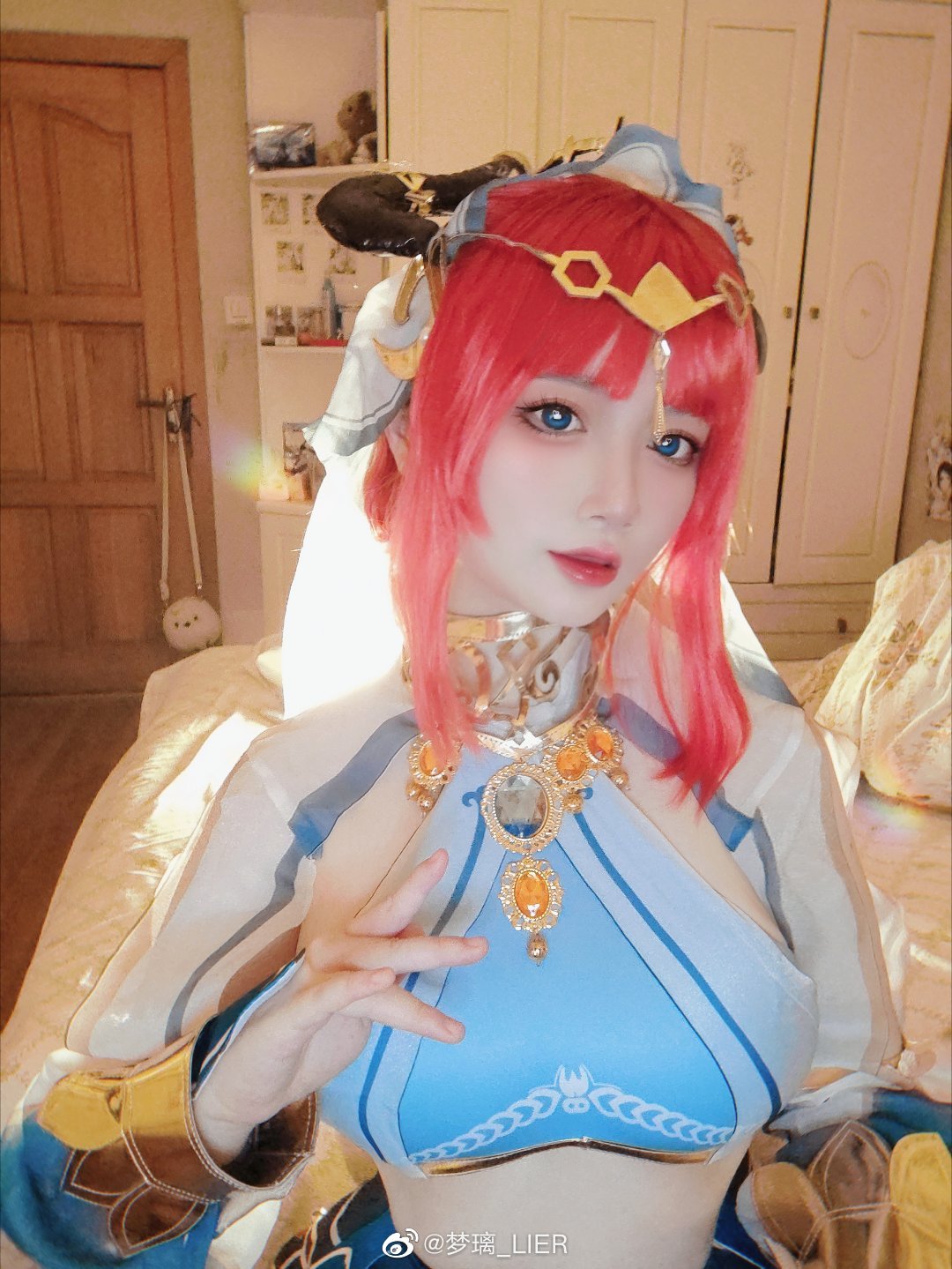 【COS】看好咯，这支舞献给你~ ​​​ 原神 妮露@梦璃_LIER COSPLAY-第4张