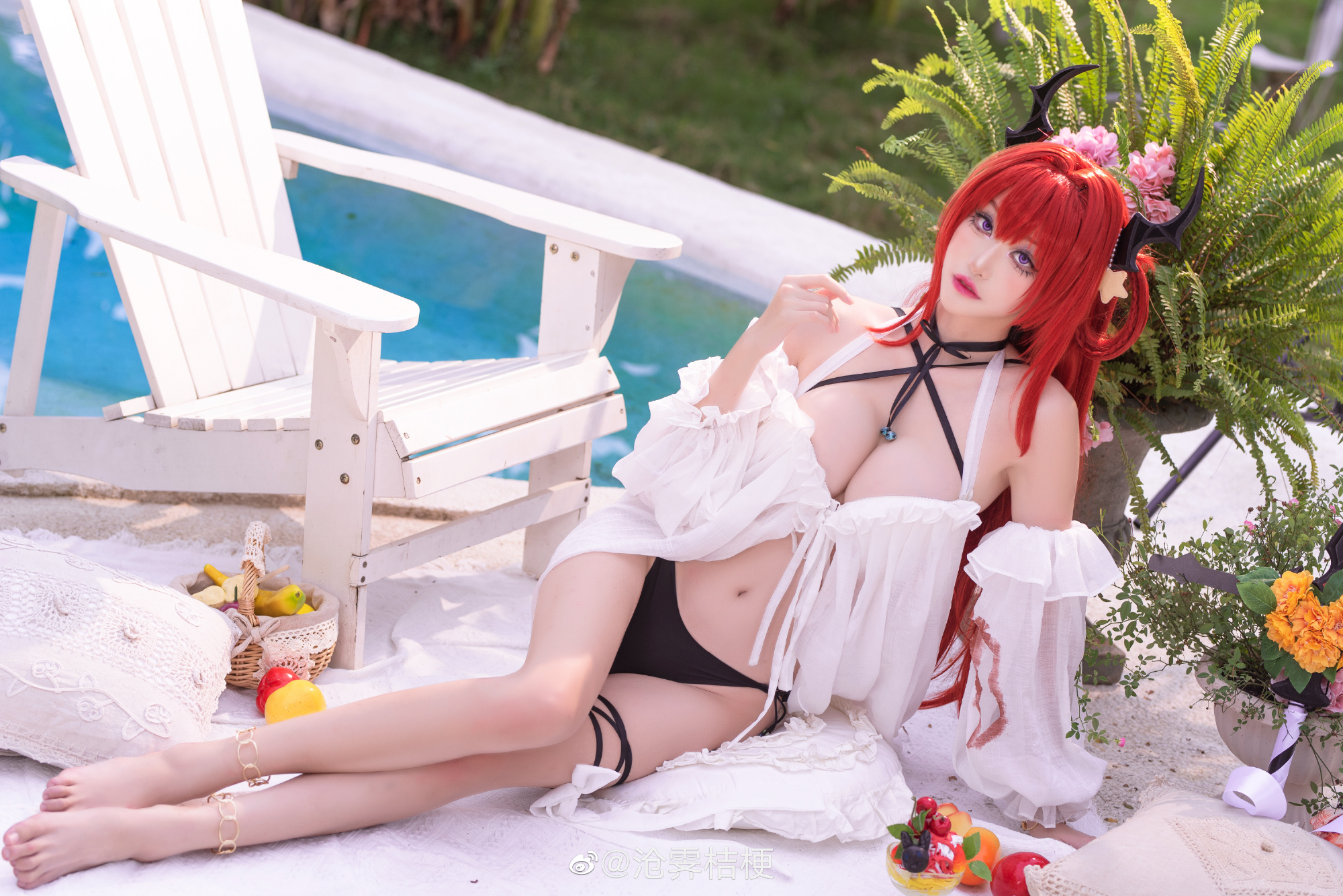【COS】缤纷奇境 明日方舟 史尔特尔@沧霁桔梗 COSPLAY-第7张