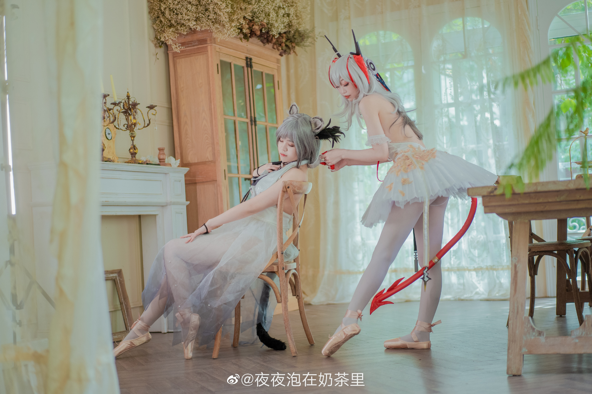 【COS】明日方舟 W@夜夜泡在奶茶里 COSPLAY-第4张