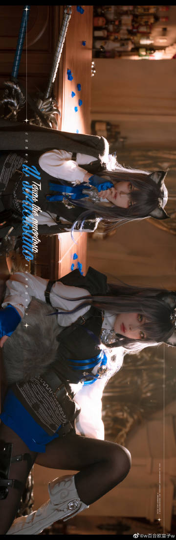 【COS】如果摆脱过去的方法只有粉碎它，那我就会粉碎它。就这么简单。 明日方舟 缄默德克萨斯@w百合欧皇子w COSPLAY-第6张