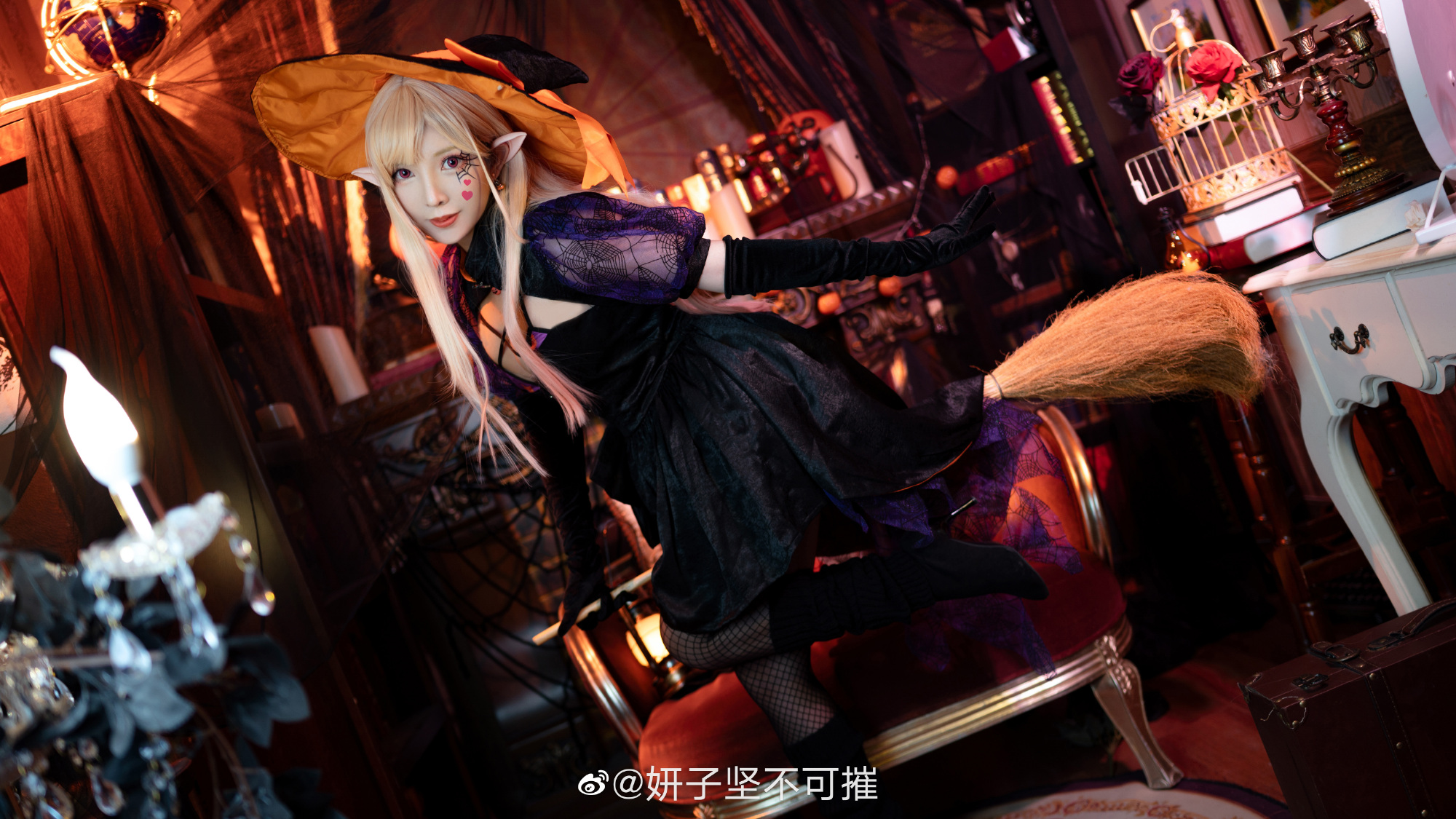 【COS】万圣末班车~希望大家喜欢！！ 喜多川海梦万圣节@妍子坚不可摧 COSPLAY-第1张