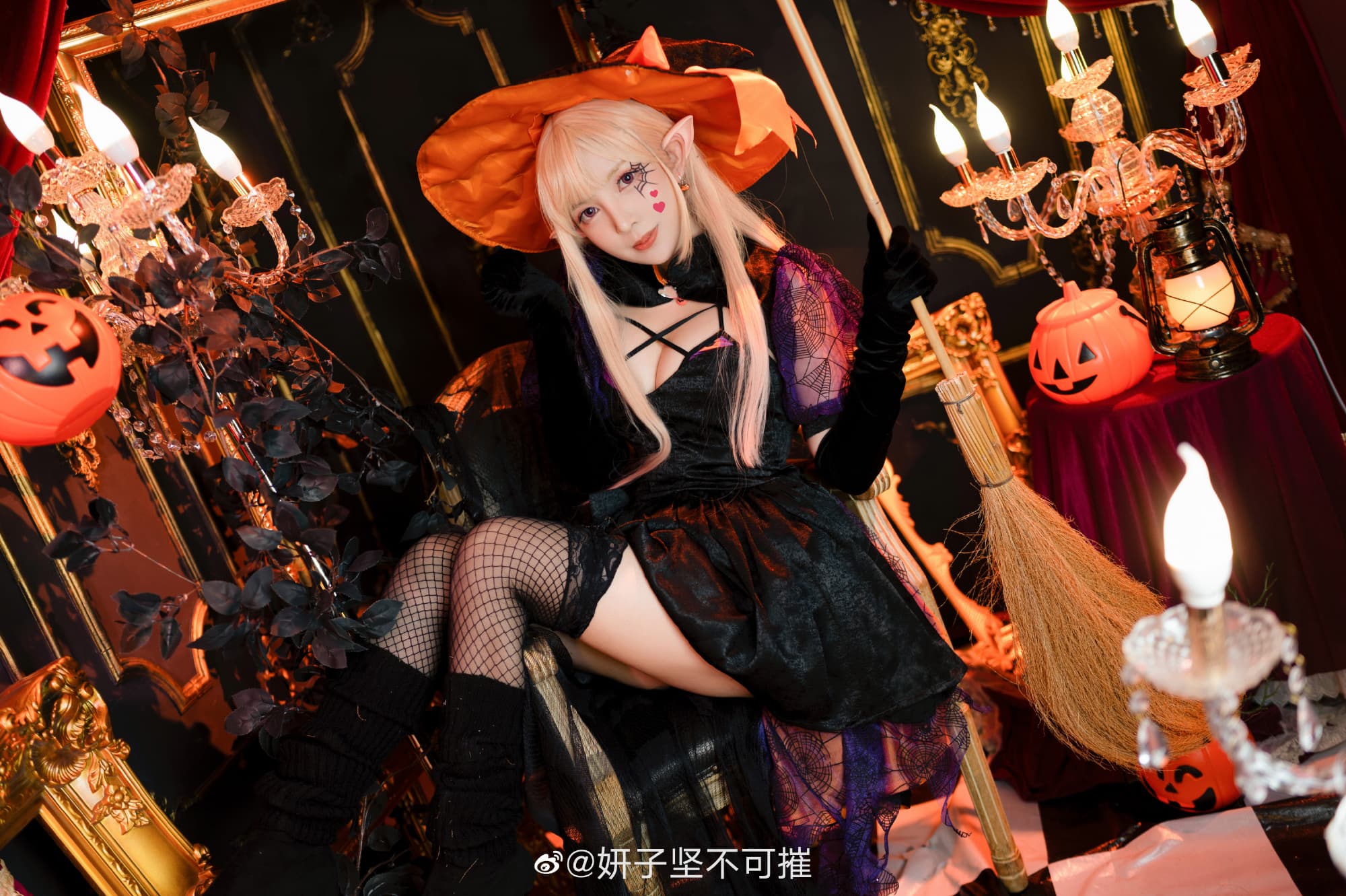 【COS】万圣末班车~希望大家喜欢！！ 喜多川海梦万圣节@妍子坚不可摧 COSPLAY-第3张