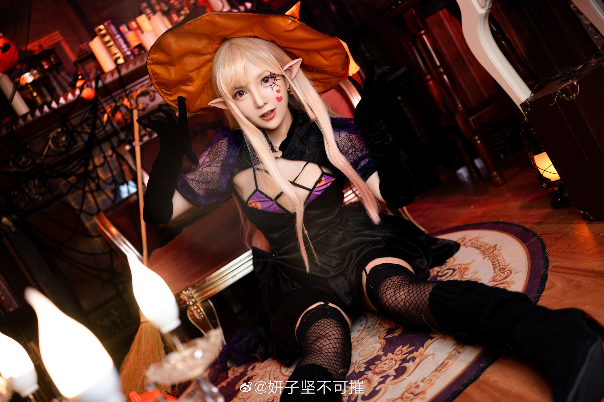【COS】万圣末班车~希望大家喜欢！！ 喜多川海梦万圣节@妍子坚不可摧 COSPLAY-第4张