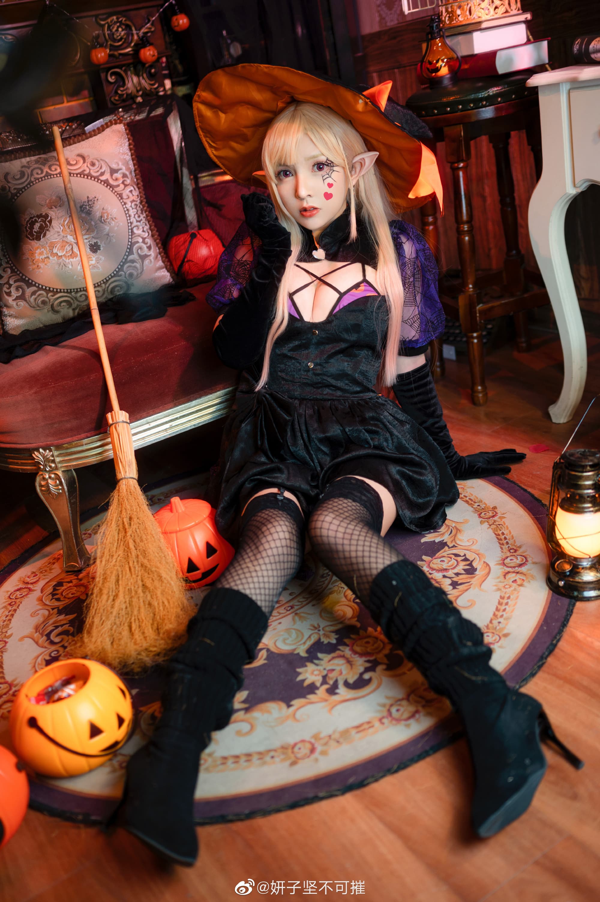 【COS】万圣末班车~希望大家喜欢！！ 喜多川海梦万圣节@妍子坚不可摧 COSPLAY-第5张