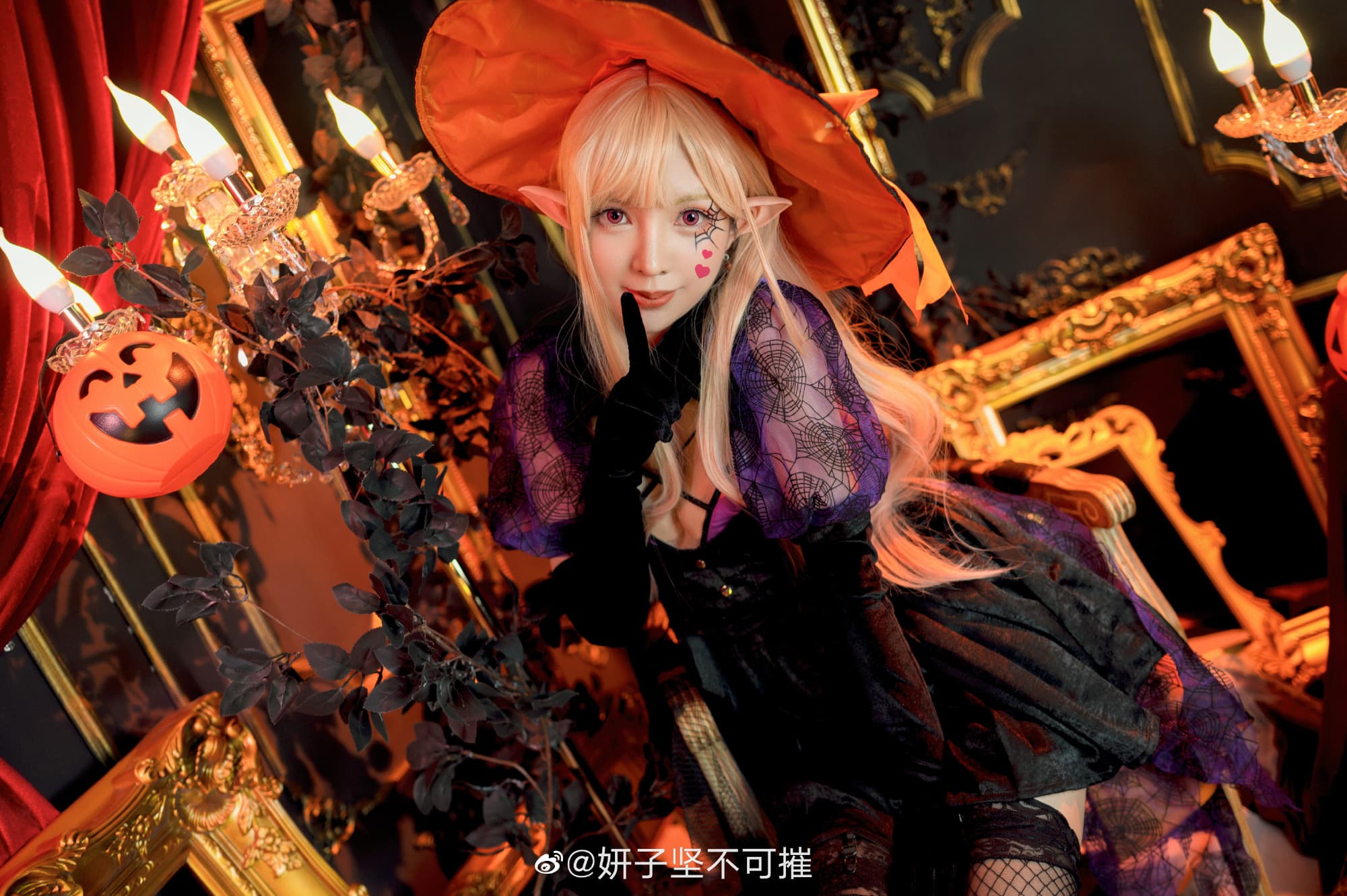【COS】万圣末班车~希望大家喜欢！！ 喜多川海梦万圣节@妍子坚不可摧 COSPLAY-第7张