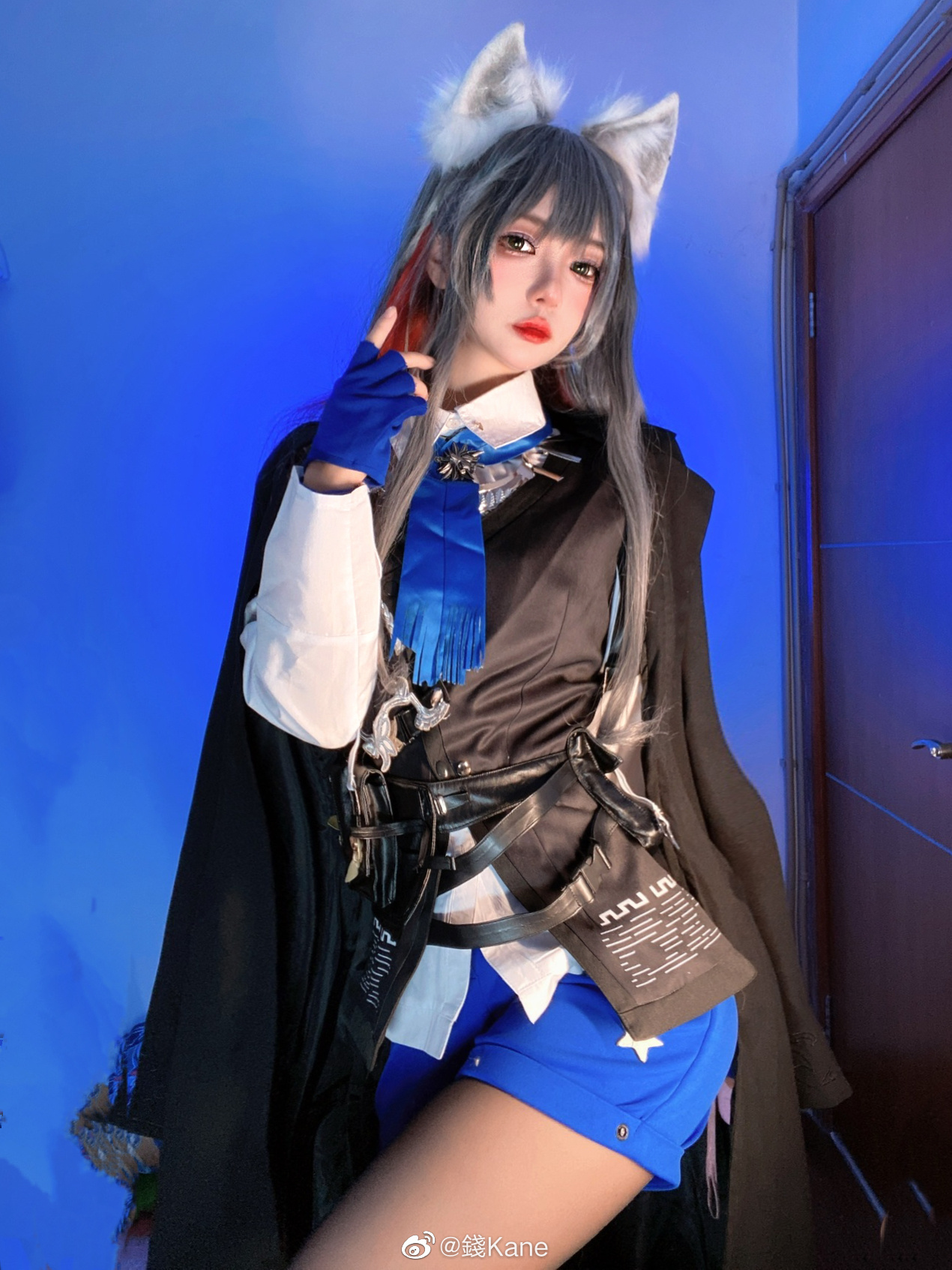 【COS】遗言转述？我不受理。明日方舟 缄默德克萨斯@錢Kane COSPLAY-第2张