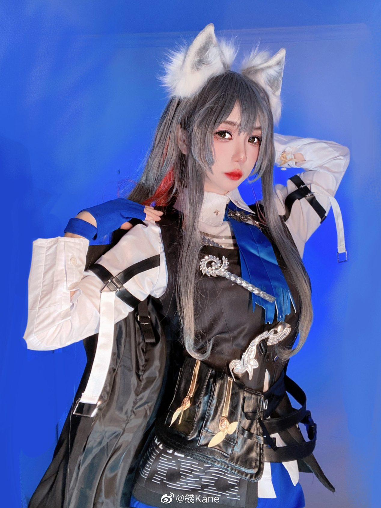 【COS】遗言转述？我不受理。明日方舟 缄默德克萨斯@錢Kane COSPLAY-第4张