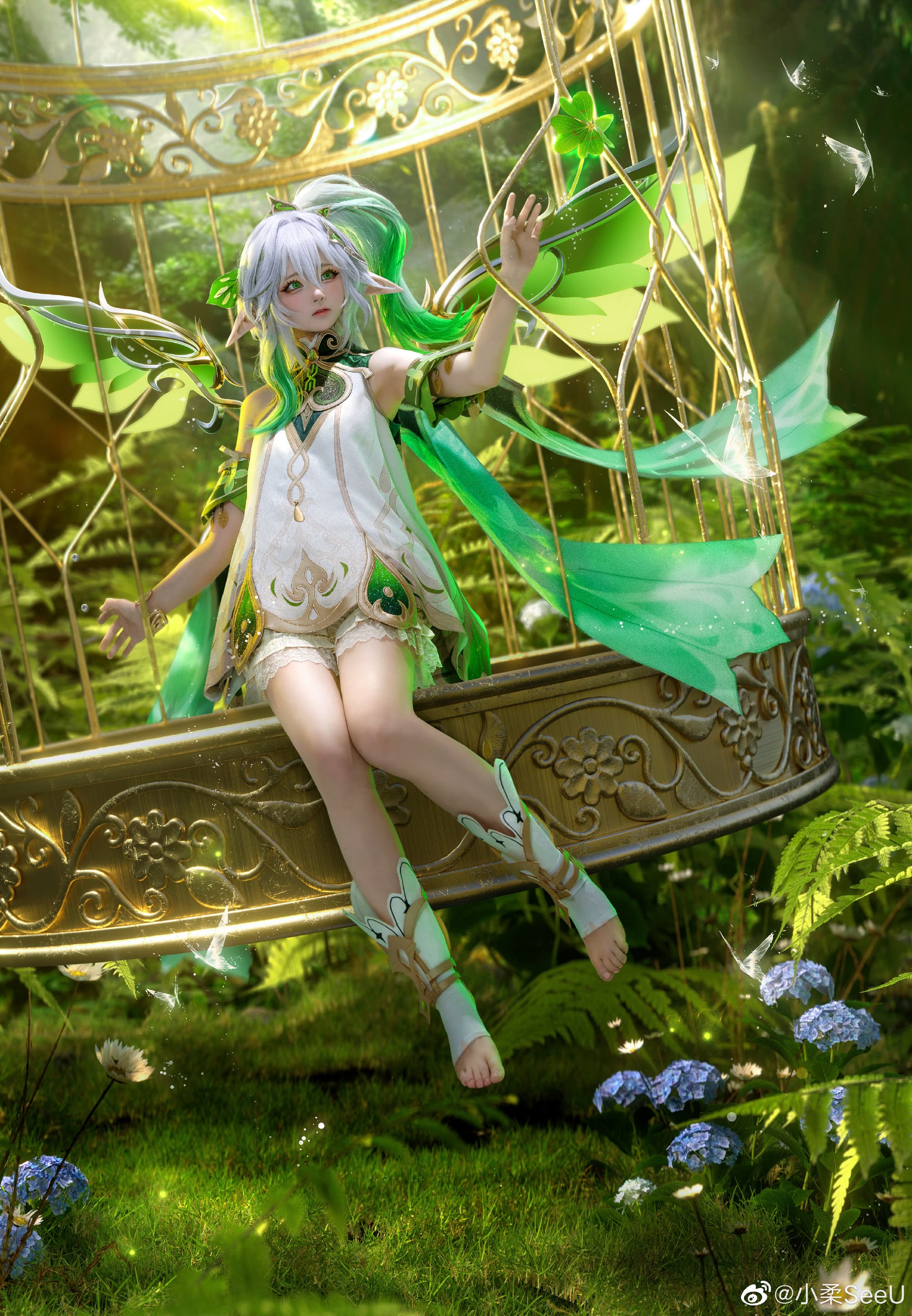 cos正片 原神小吉祥草王—纳西妲@小柔SeeU COSPLAY-第4张