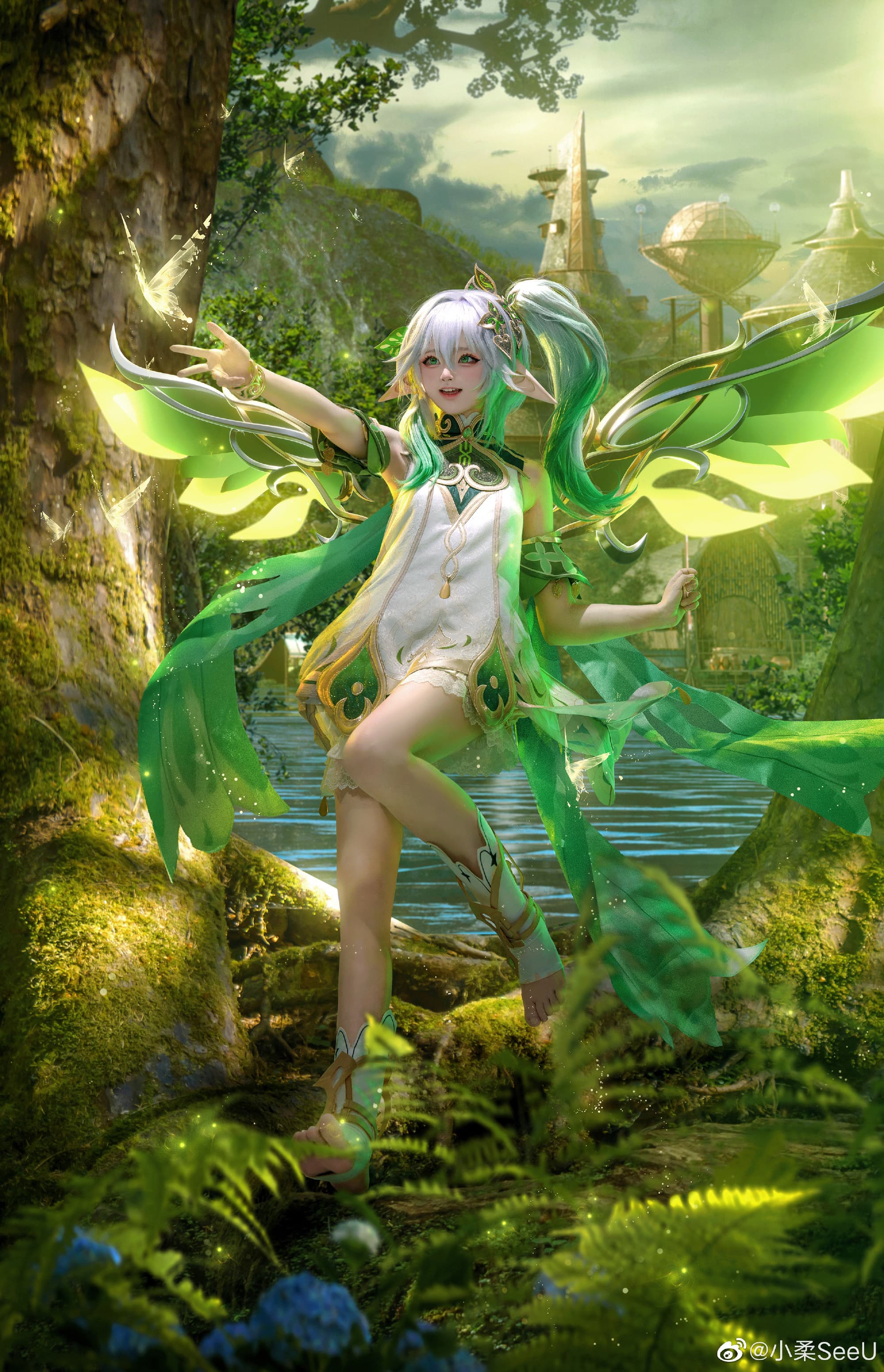 cos正片 原神小吉祥草王—纳西妲@小柔SeeU COSPLAY-第7张