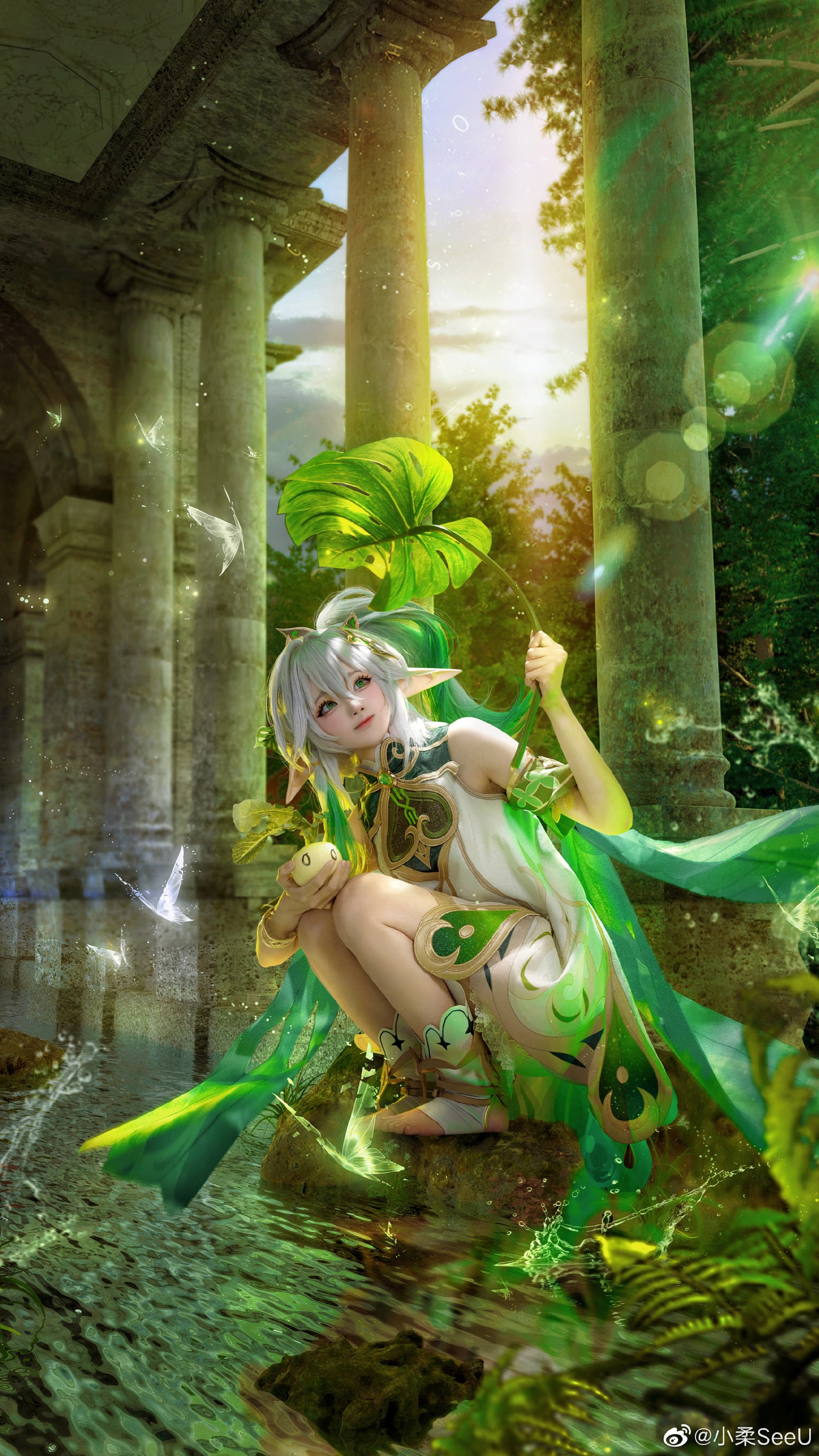 cos正片 原神小吉祥草王—纳西妲@小柔SeeU COSPLAY-第8张