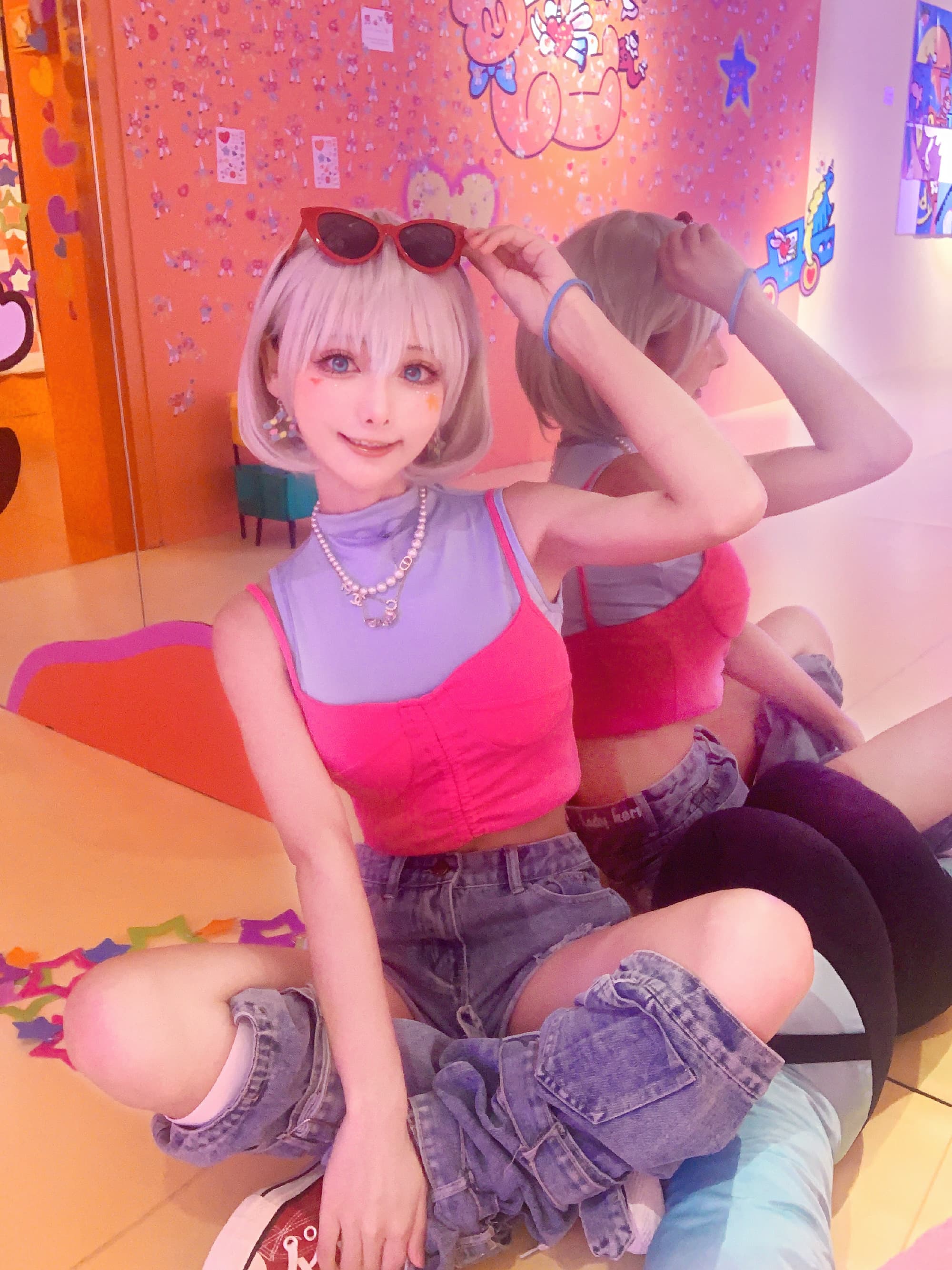 是从现实卷到虚拟了么？📀@紫氯氯 COSPLAY-第3张