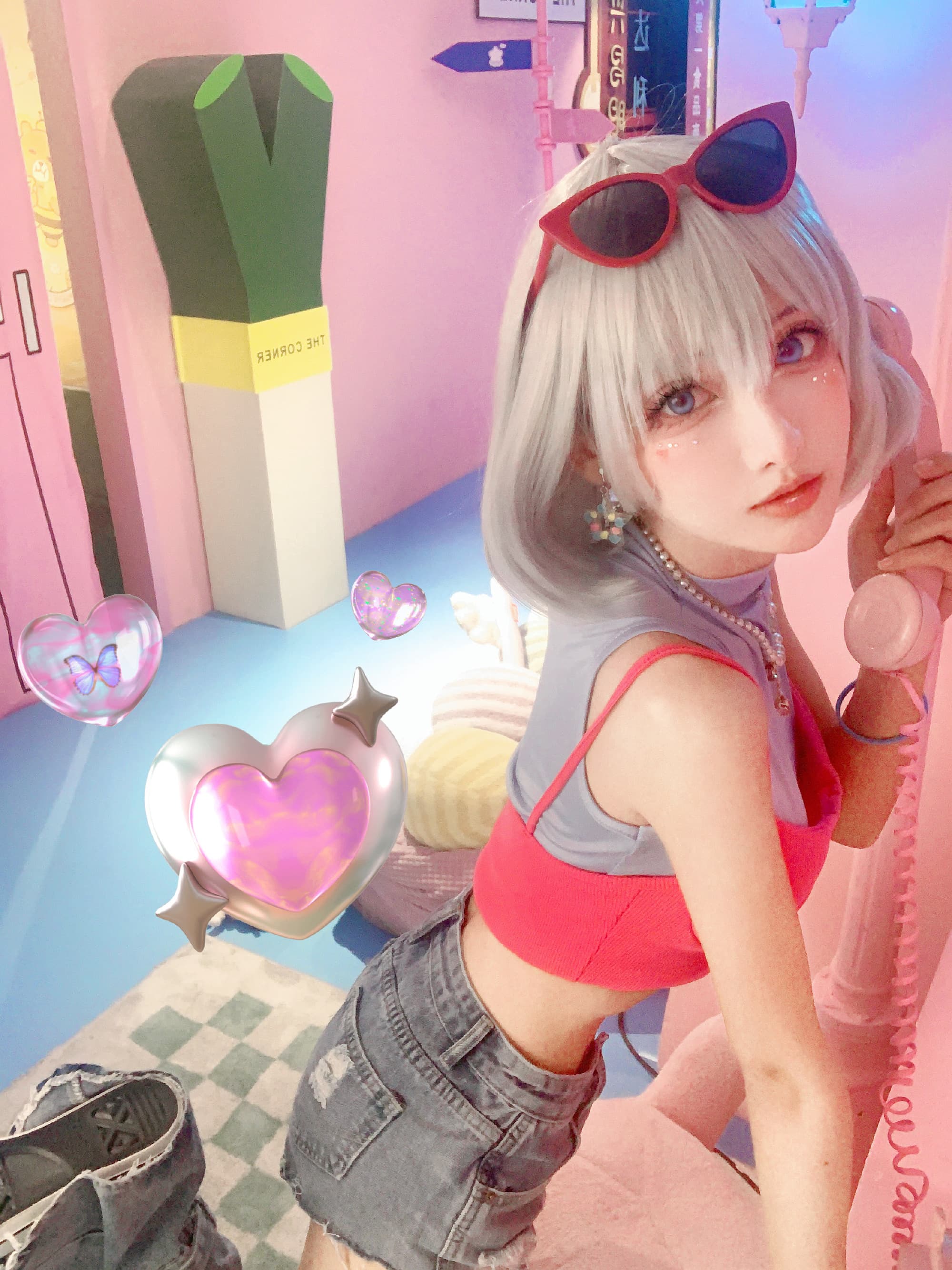 是从现实卷到虚拟了么？📀@紫氯氯 COSPLAY-第4张