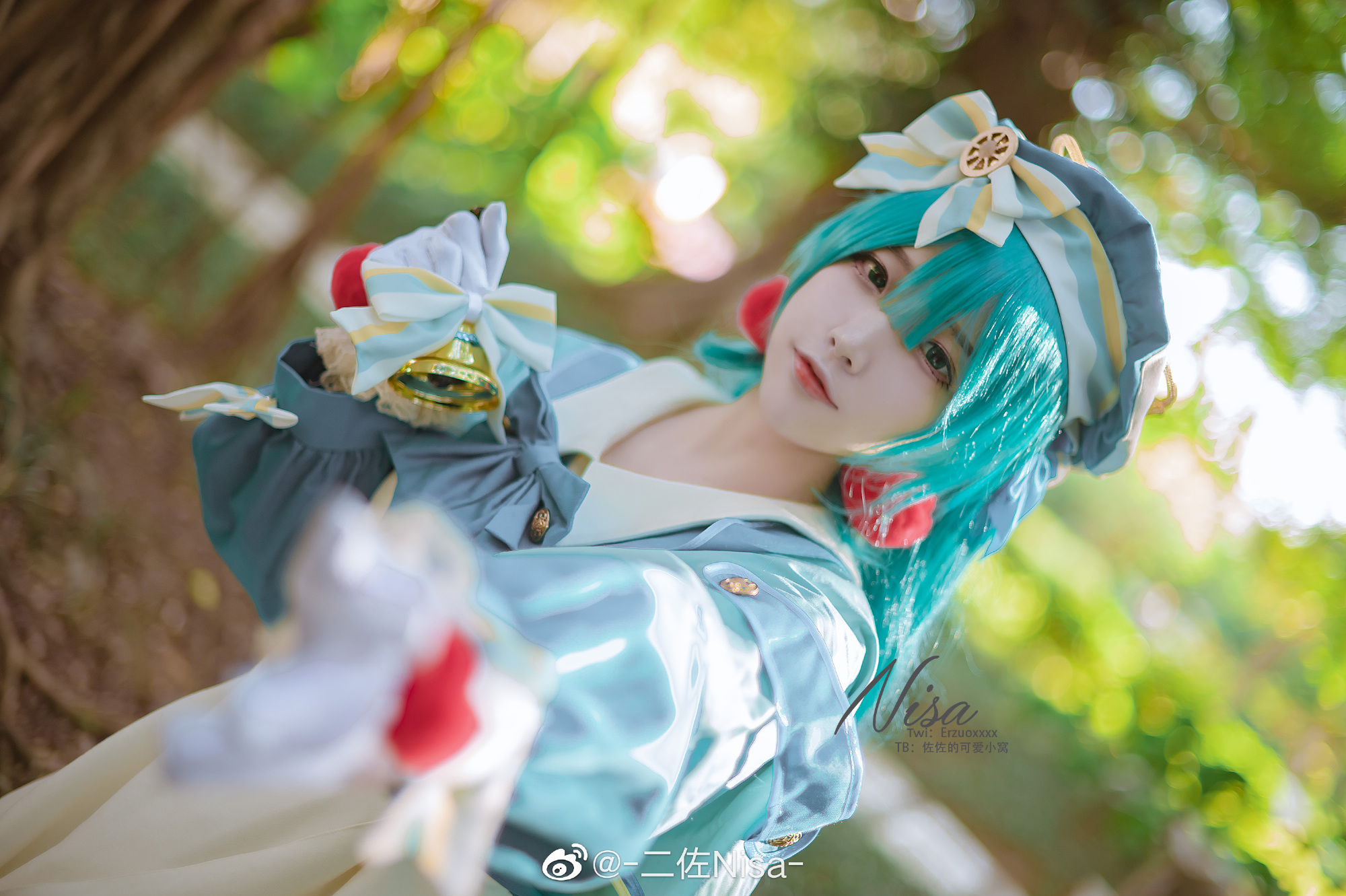 【cos正片】初音未来 波陈年老图的混更~ @-二佐Nisa- COSPLAY-第8张