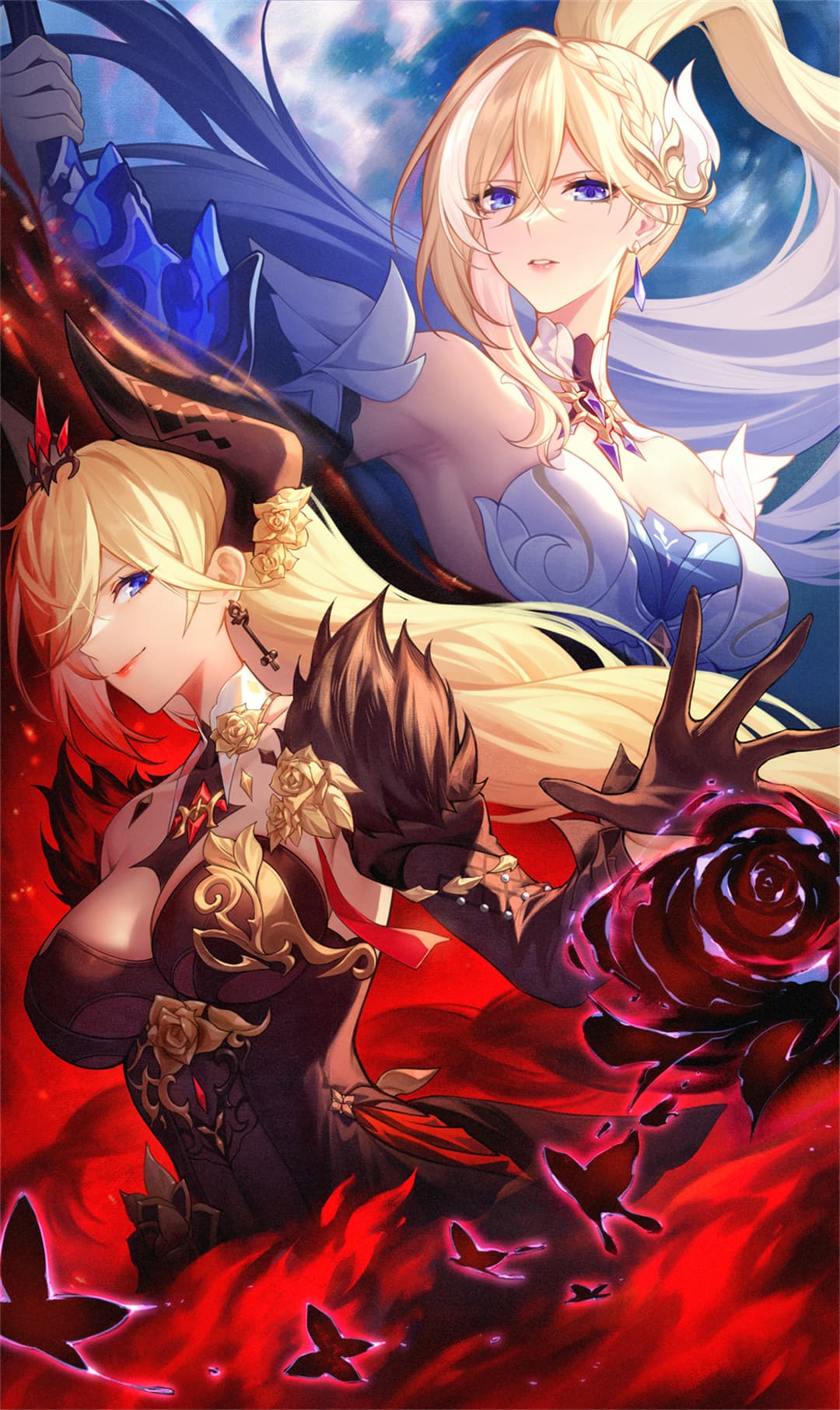 P站美图 崩坏3 幽兰黛尔 尼伯龙根梦歌@KLynnSchior 插画-第1张