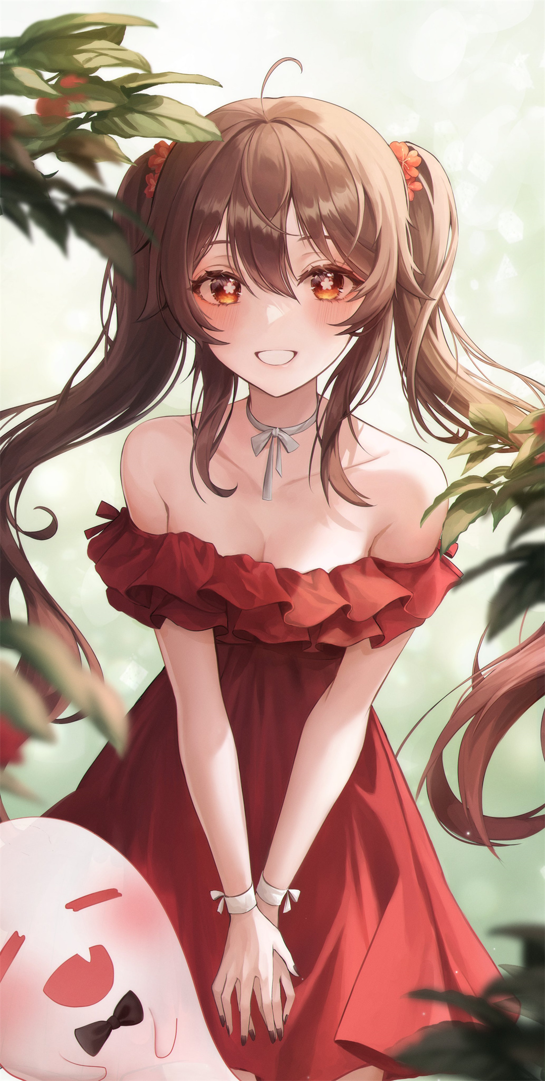 【P站美图】原神 纳西妲 小草神  胡桃 钟离 白色连衣裙少女 今日热榜推荐 P站美图-第9张