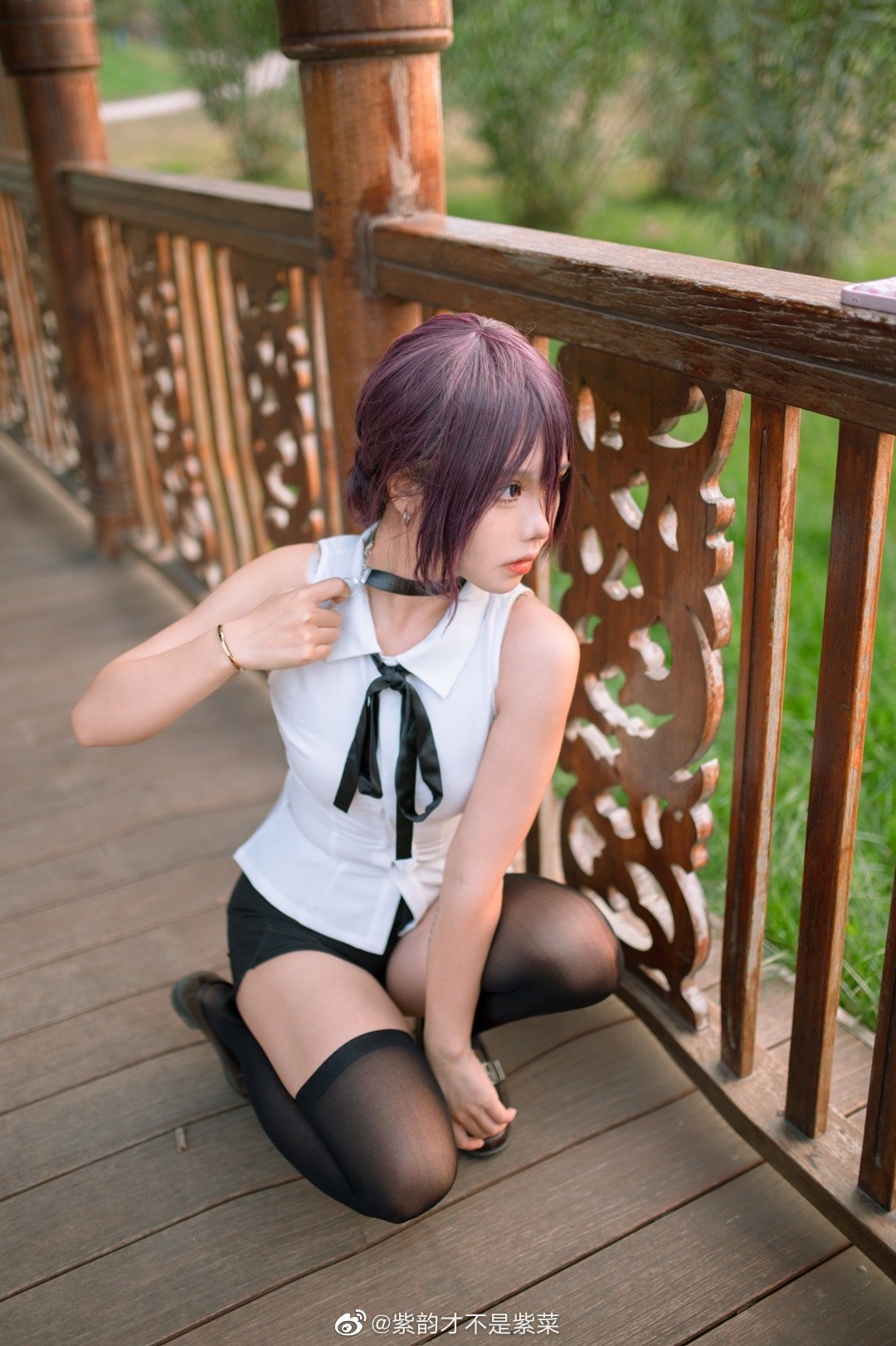 电次君..其实我也没有上过学..@紫韵才不是紫菜 COSPLAY-第5张