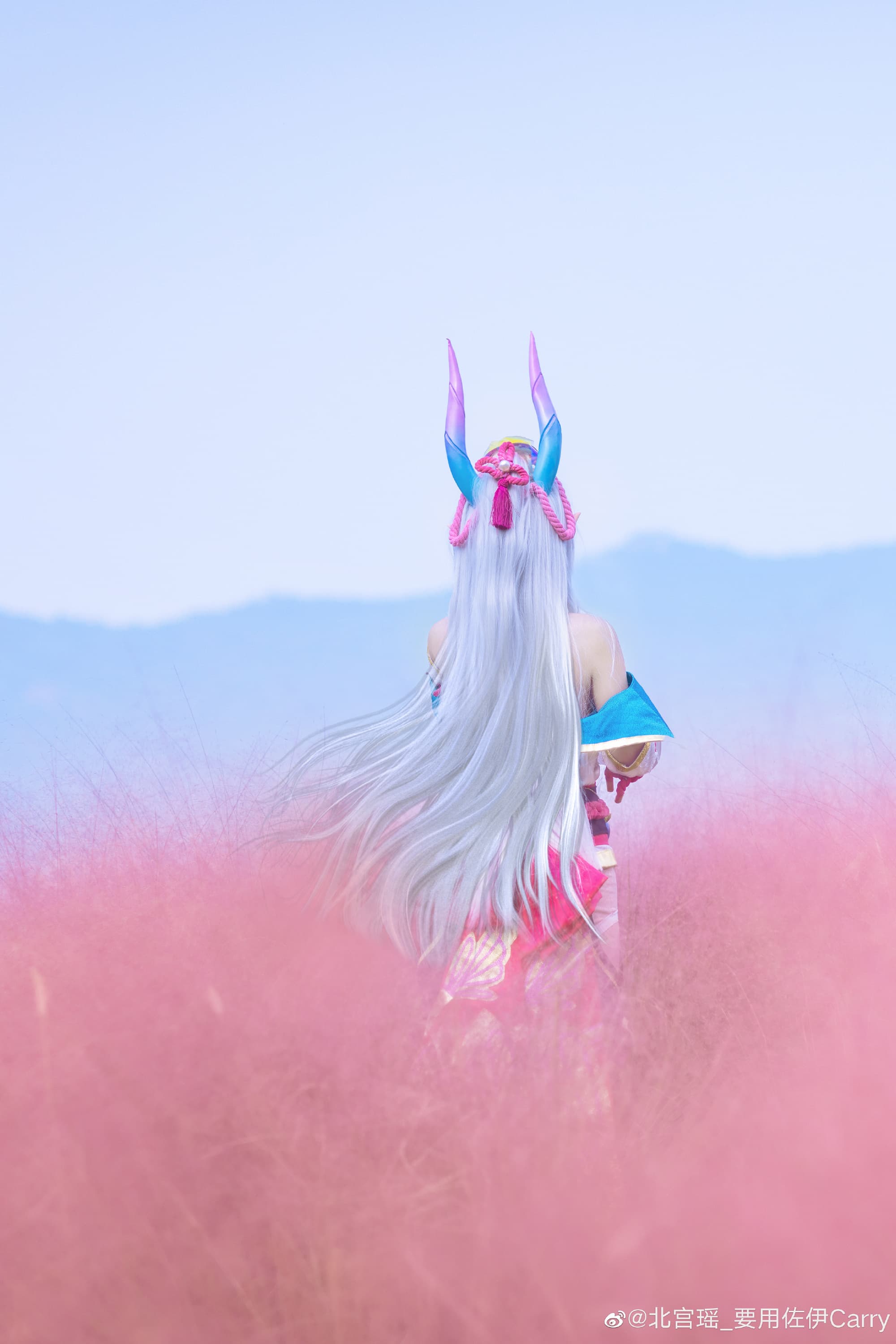 2022年 英雄联盟  灵魂莲华 辛德拉@北宫瑶_要用佐伊Carry COSPLAY-第4张