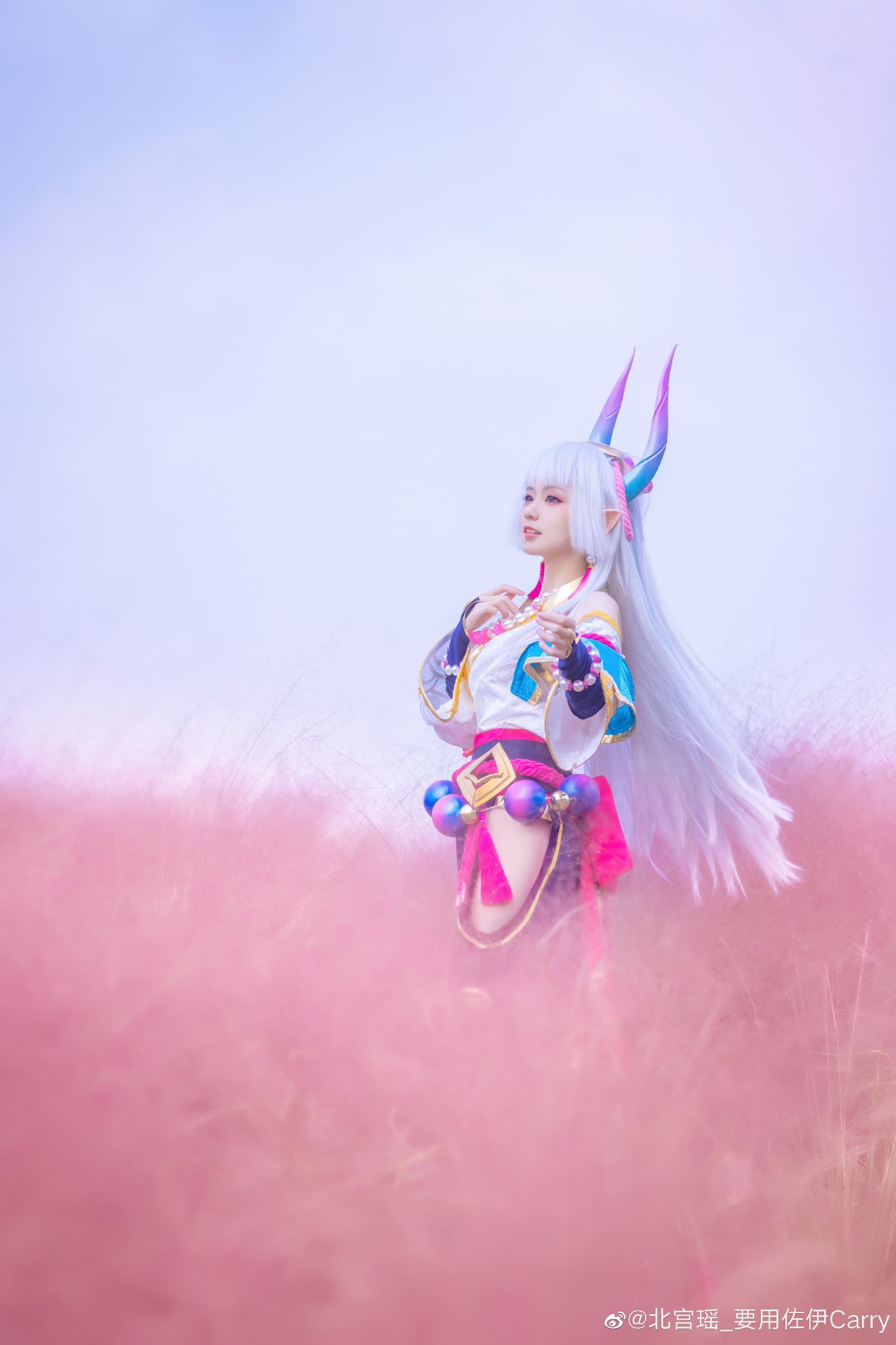 2022年 英雄联盟  灵魂莲华 辛德拉@北宫瑶_要用佐伊Carry COSPLAY-第2张