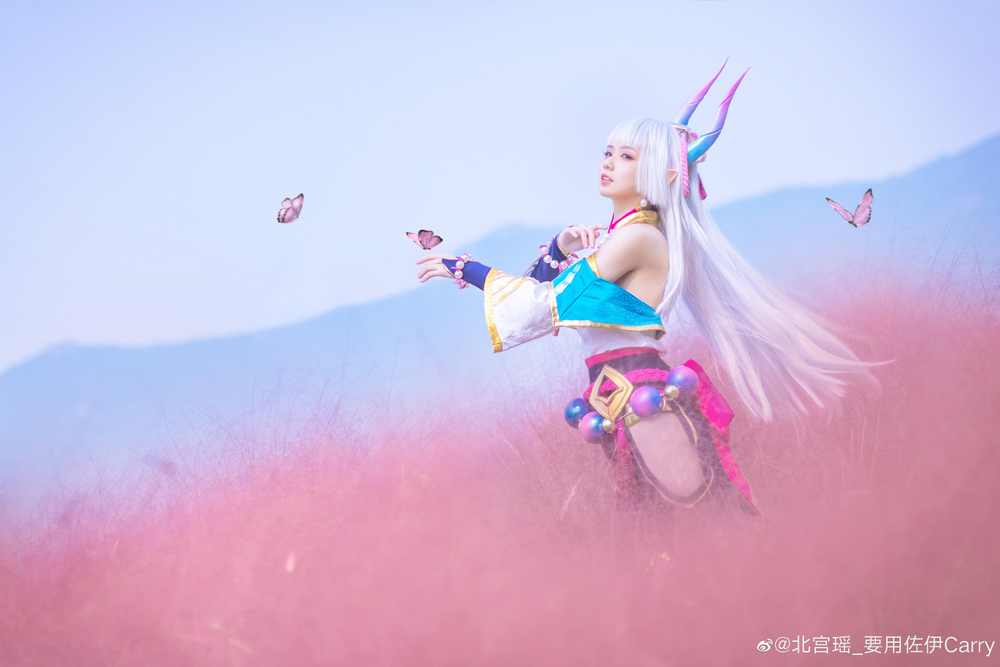 2022年 英雄联盟  灵魂莲华 辛德拉@北宫瑶_要用佐伊Carry COSPLAY-第1张