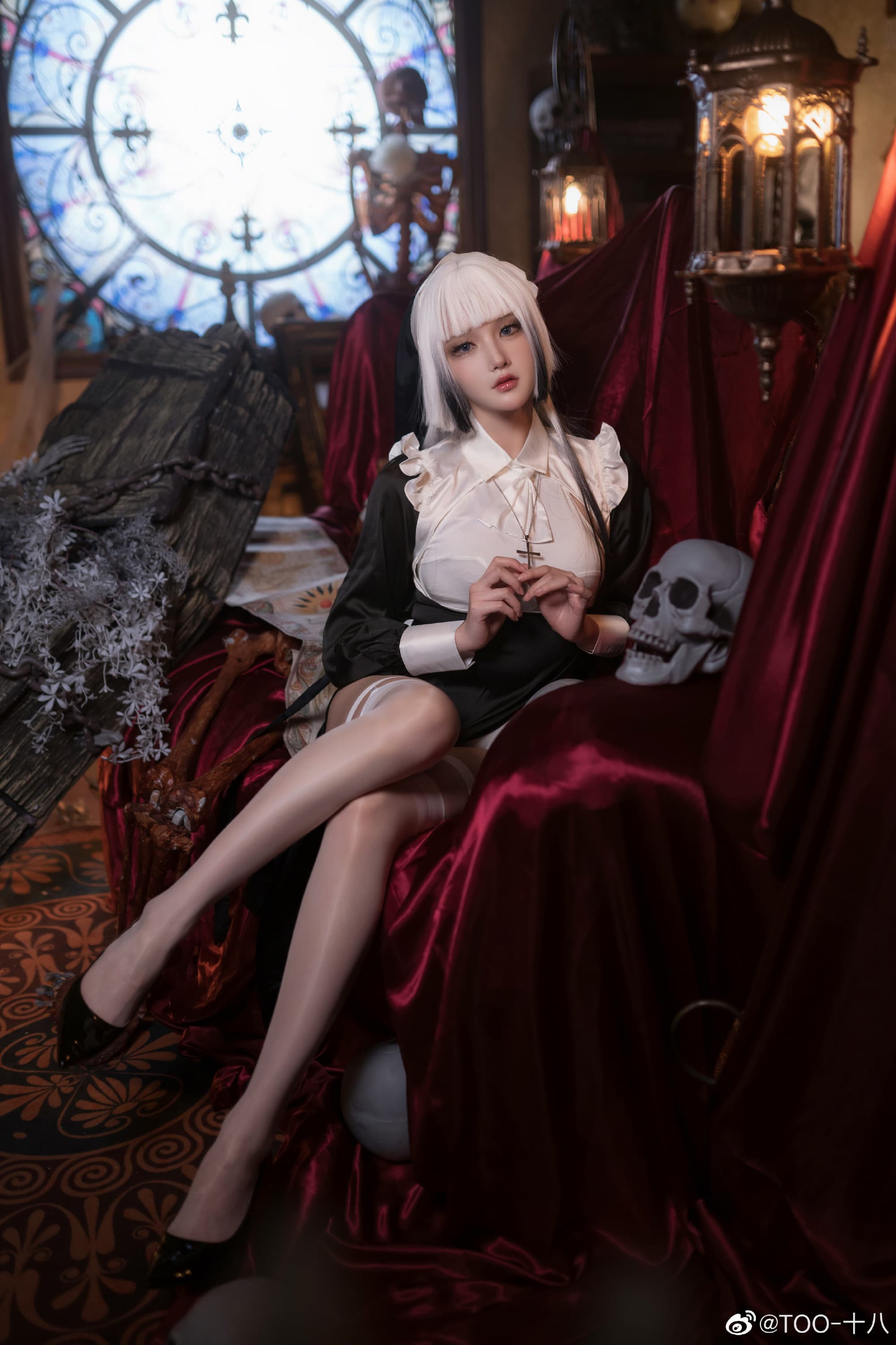 万圣节 修女@TOO-十八 COSPLAY-第2张
