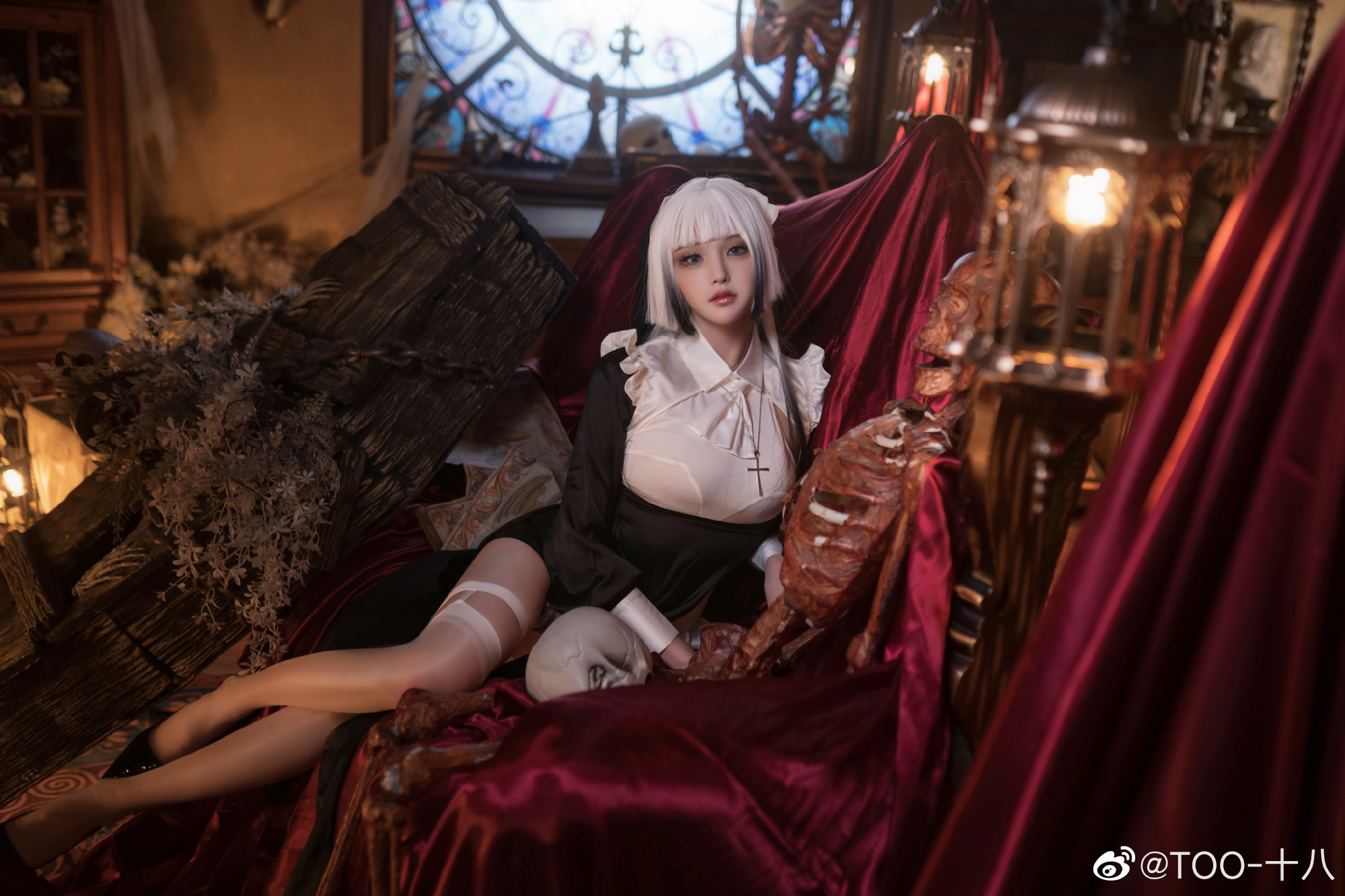 万圣节 修女@TOO-十八 COSPLAY-第3张