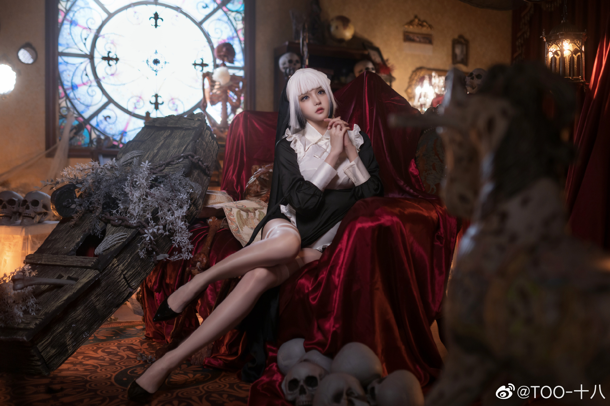 万圣节 修女@TOO-十八 COSPLAY-第7张