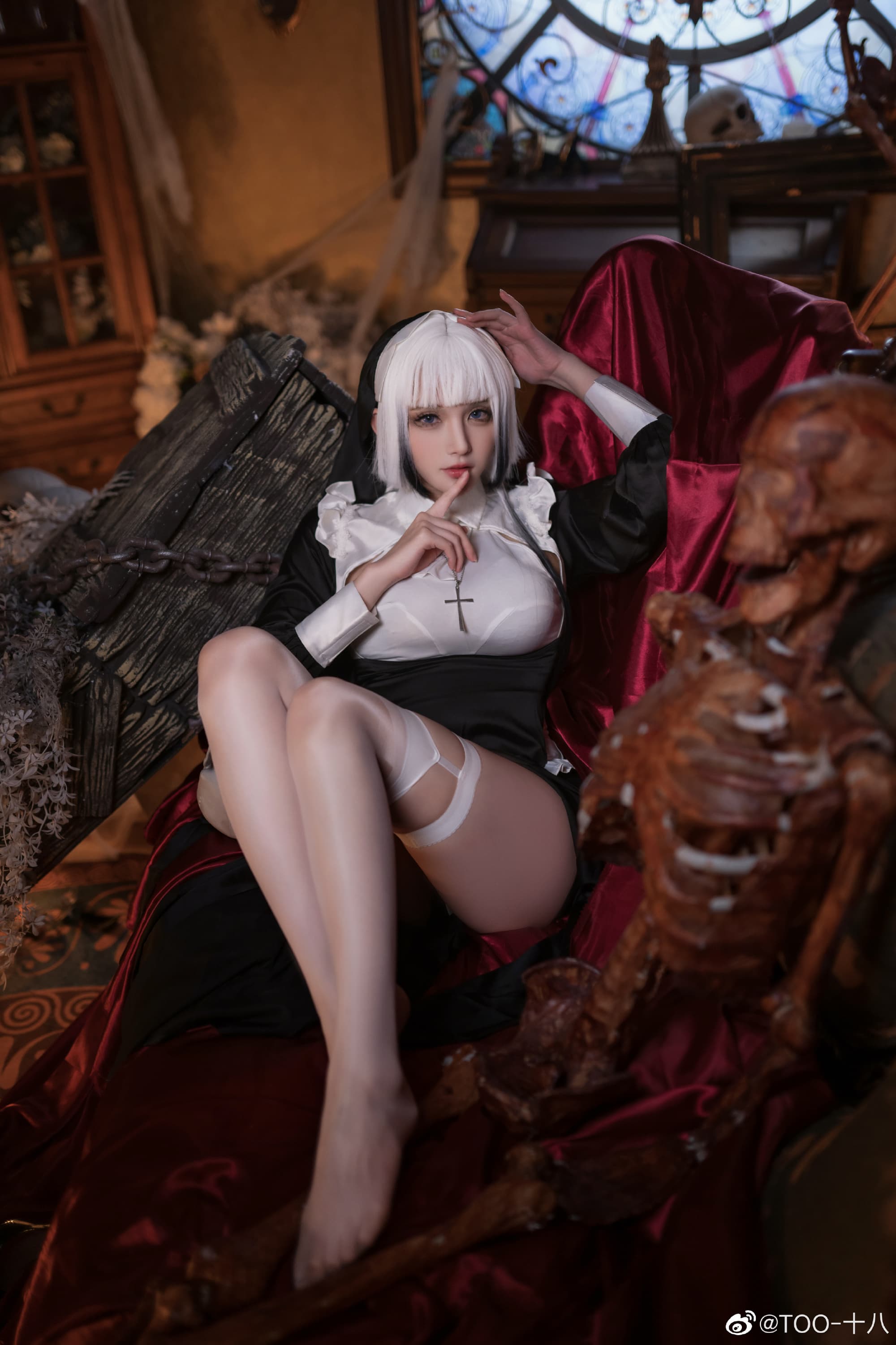 万圣节 修女@TOO-十八 COSPLAY-第8张