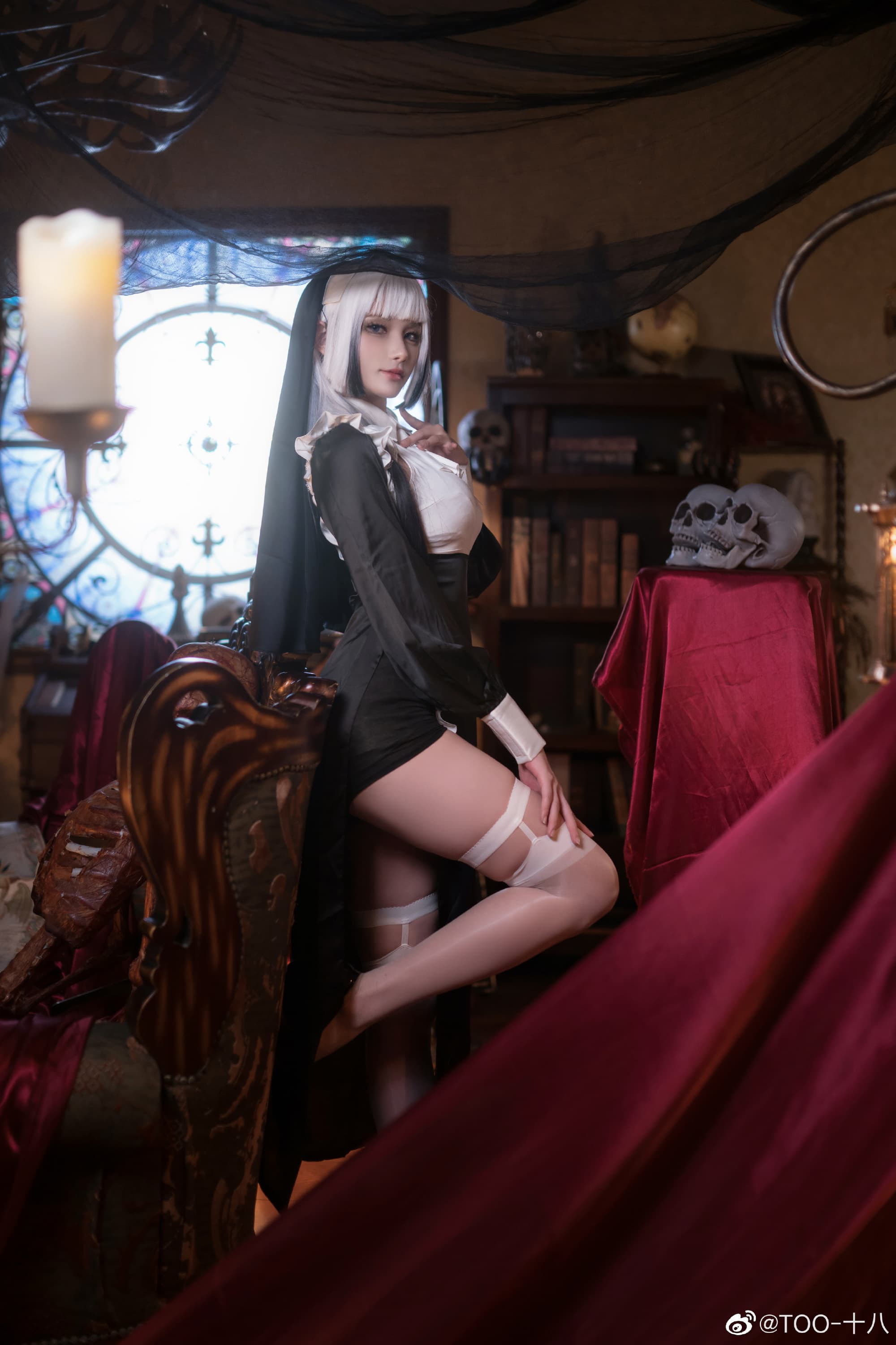 万圣节 修女@TOO-十八 COSPLAY-第14张