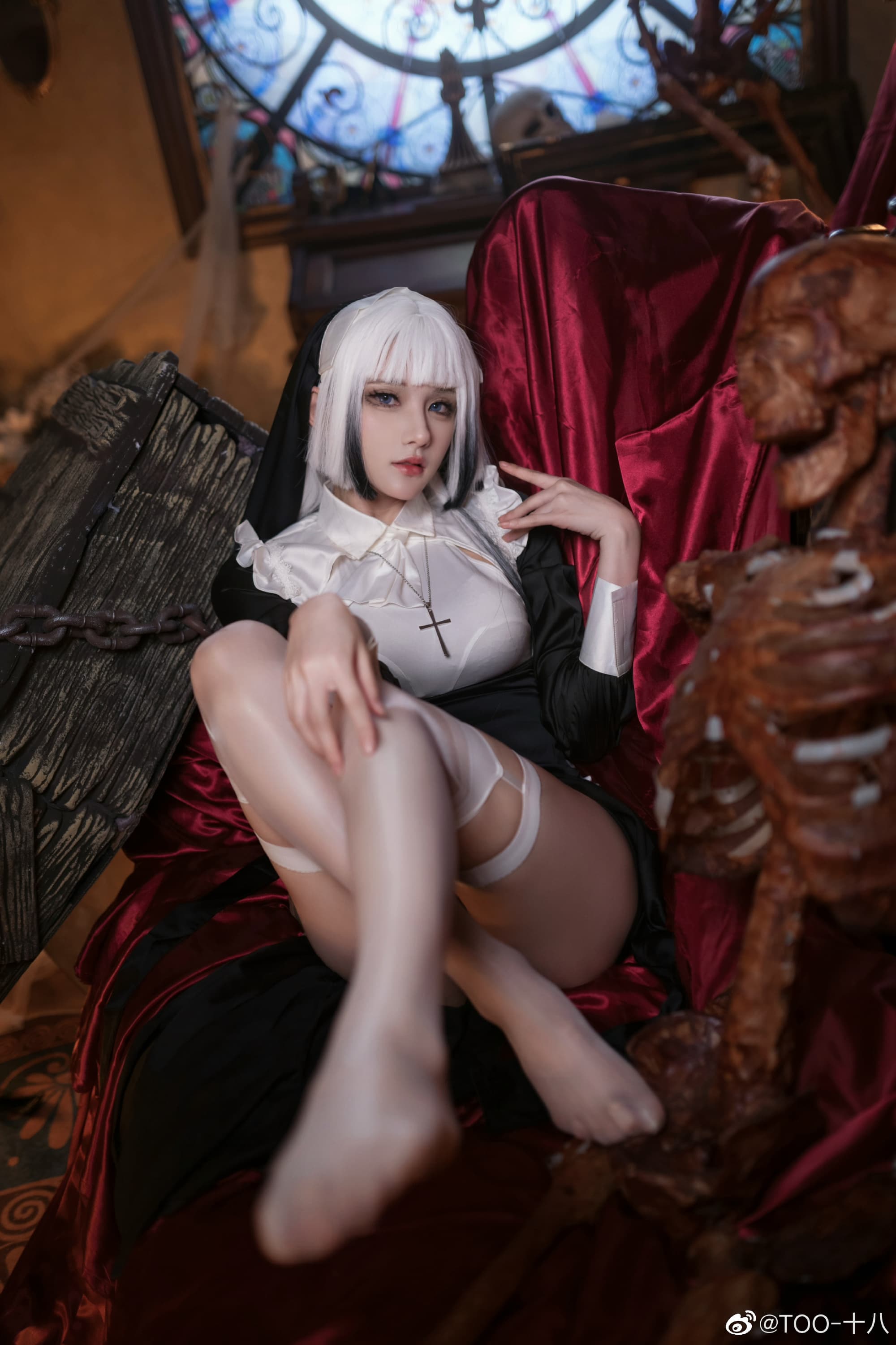 万圣节 修女@TOO-十八 COSPLAY-第15张