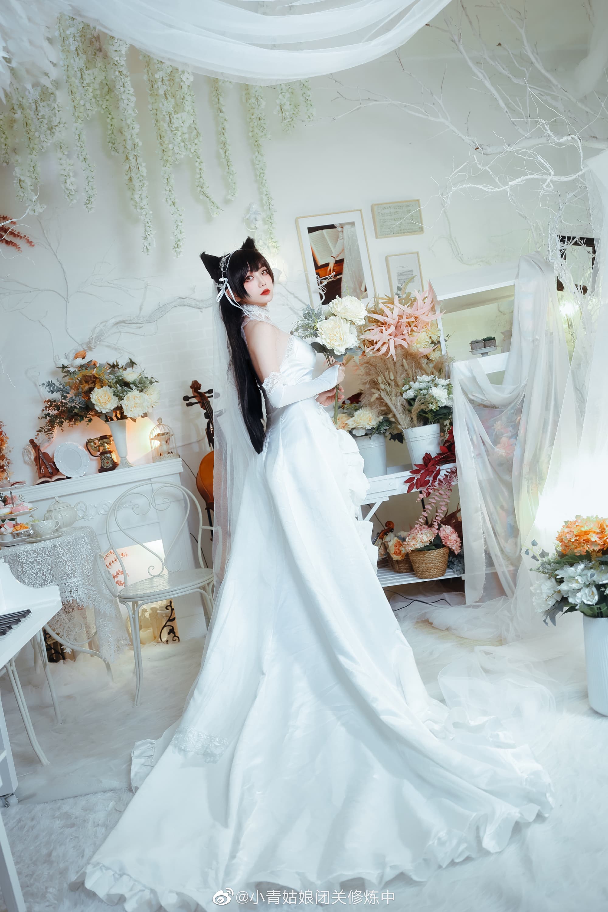 【COS】指挥官……嗯，亲爱的。今天一天的工作辛苦啦。 碧蓝航线 爱宕@小青姑娘闭关修炼中 COSPLAY-第9张