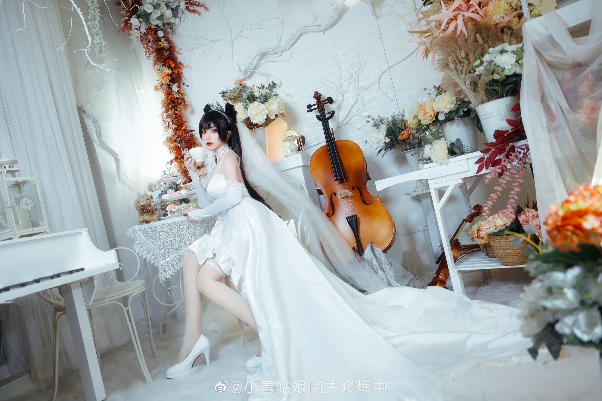 【COS】指挥官……嗯，亲爱的。今天一天的工作辛苦啦。 碧蓝航线 爱宕@小青姑娘闭关修炼中 COSPLAY-第10张