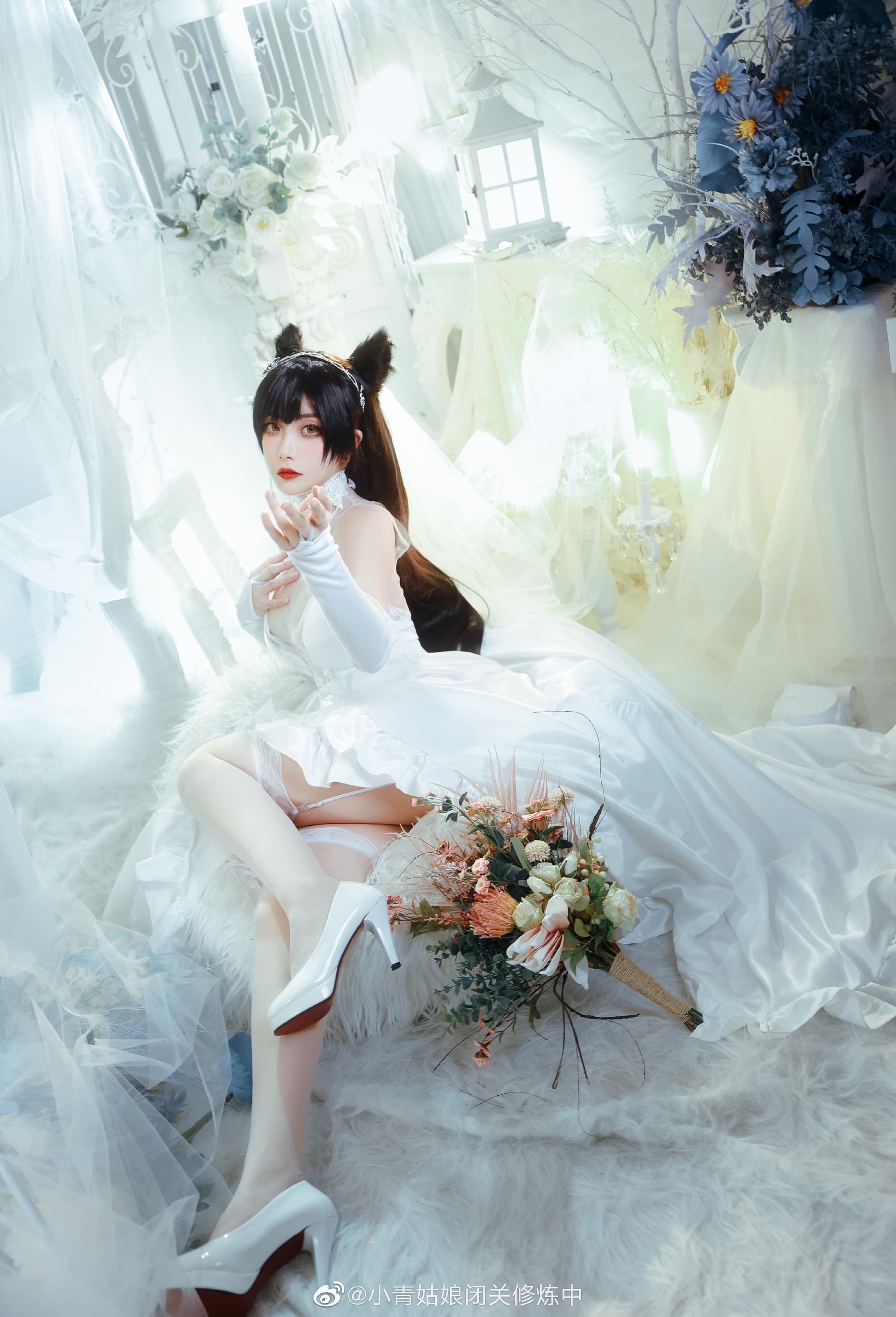【COS】指挥官……嗯，亲爱的。今天一天的工作辛苦啦。 碧蓝航线 爱宕@小青姑娘闭关修炼中 COSPLAY-第12张