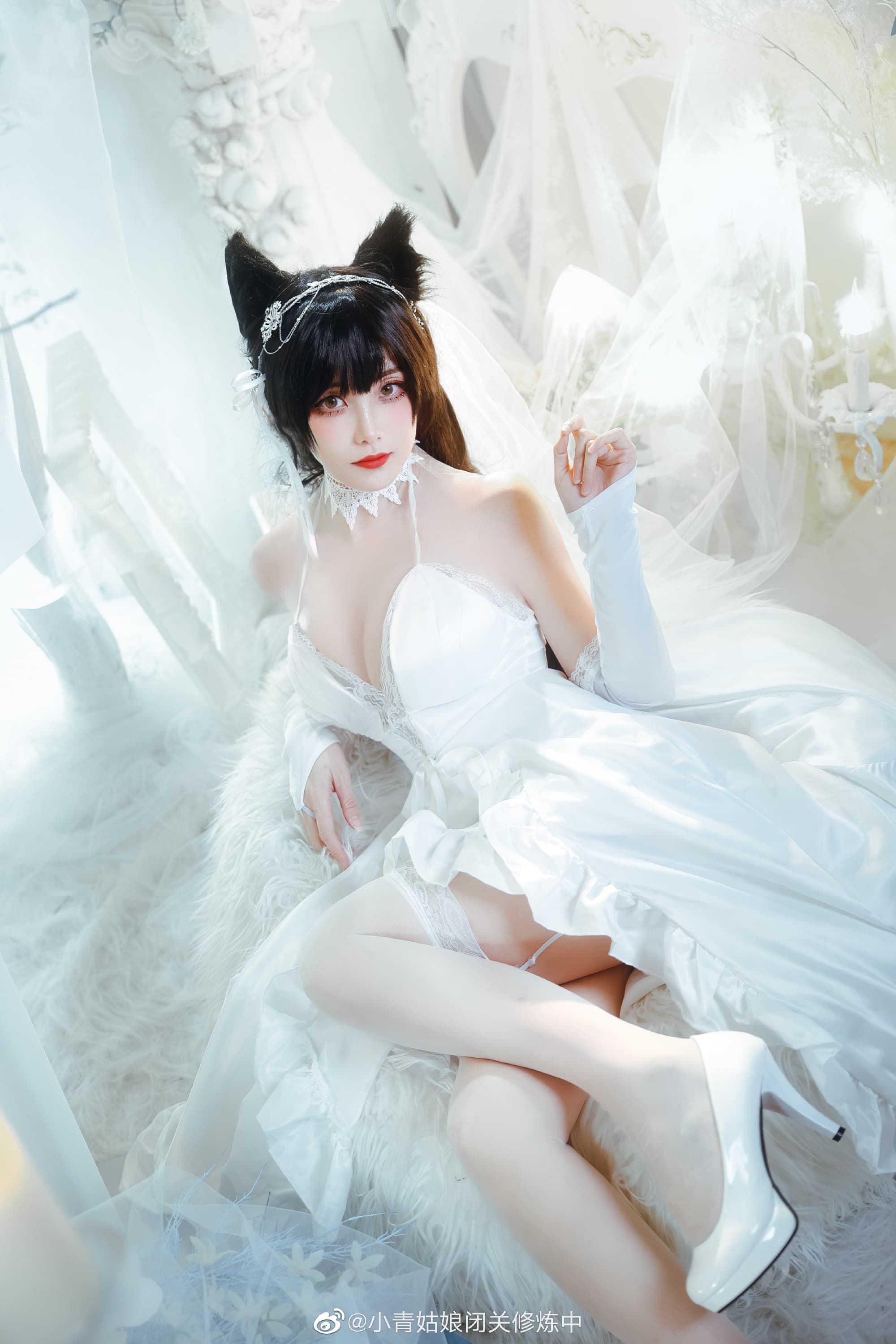 【COS】指挥官……嗯，亲爱的。今天一天的工作辛苦啦。 碧蓝航线 爱宕@小青姑娘闭关修炼中 COSPLAY-第13张