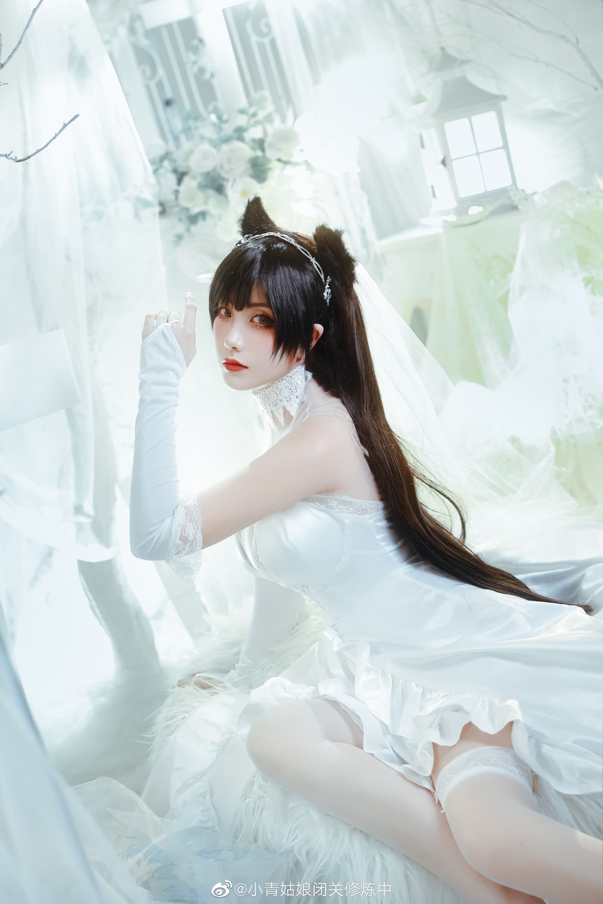 【COS】指挥官……嗯，亲爱的。今天一天的工作辛苦啦。 碧蓝航线 爱宕@小青姑娘闭关修炼中 COSPLAY-第14张