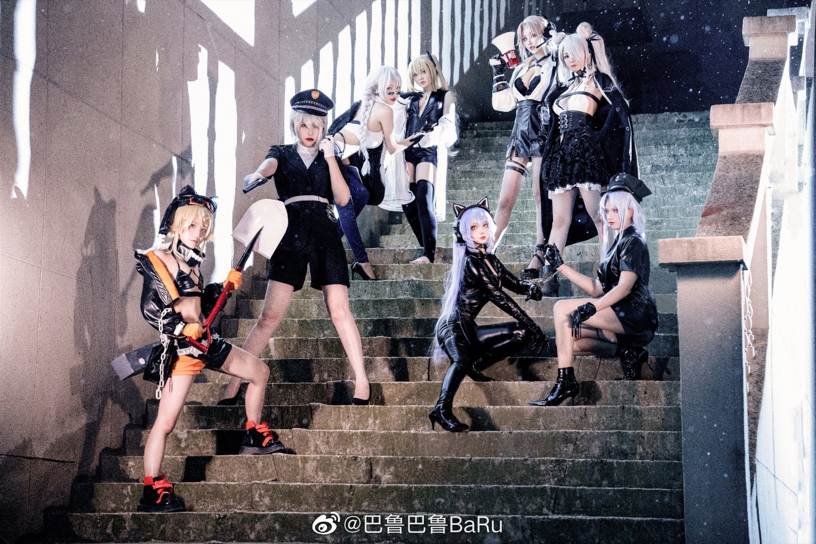 CHECK MATE！ 你被逮捕啦！碧蓝航线 威严▶@巴鲁巴鲁BaRu      灵敏▶@梵夜夜夜夜夜  基辅▶@佐琪saki  阿芙乐尔▶@刺青Poi  基洛夫▶@燕青夫人  塔林▶@隼隼子     阿尔汉格尔斯克▶@kori凌凌子  喀琅施塔得▶@肉扣热热子 COSPLAY-第3张