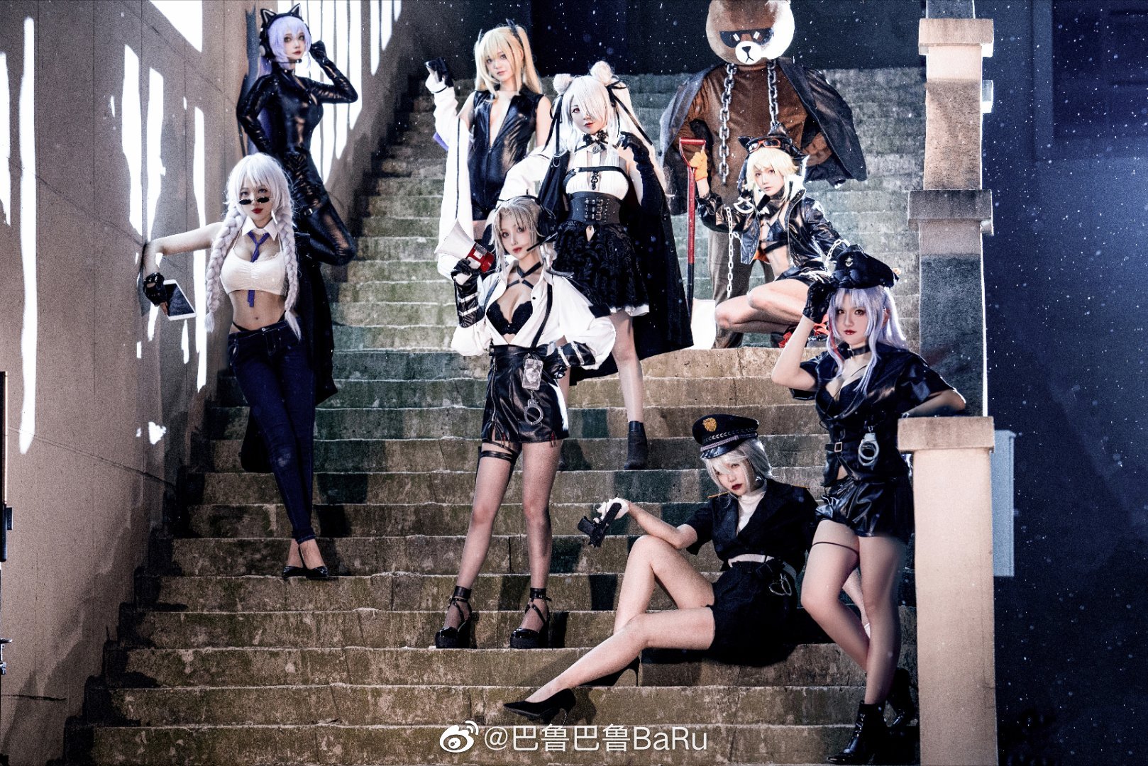 CHECK MATE！ 你被逮捕啦！碧蓝航线 威严▶@巴鲁巴鲁BaRu      灵敏▶@梵夜夜夜夜夜  基辅▶@佐琪saki  阿芙乐尔▶@刺青Poi  基洛夫▶@燕青夫人  塔林▶@隼隼子     阿尔汉格尔斯克▶@kori凌凌子  喀琅施塔得▶@肉扣热热子 COSPLAY-第4张